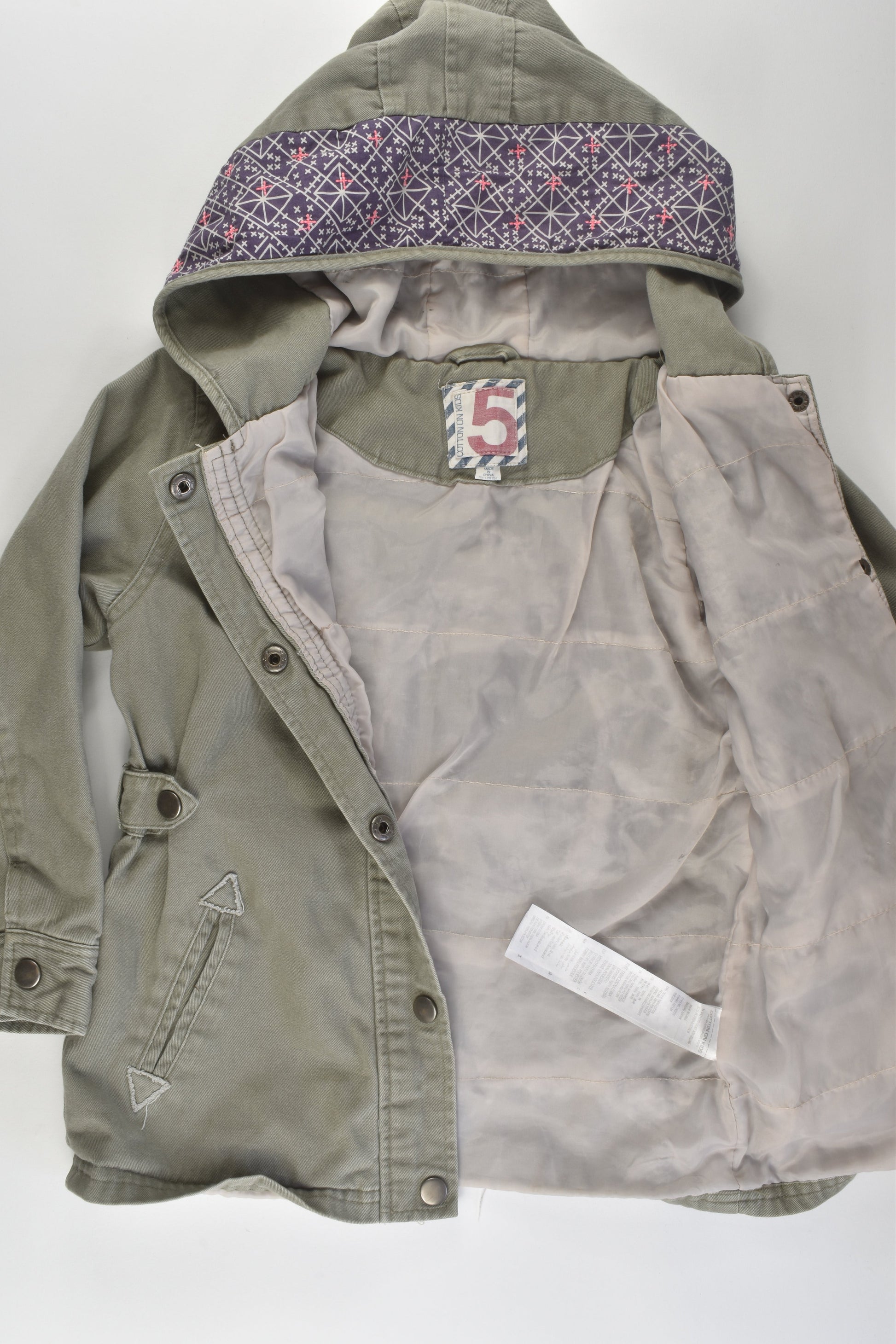 Cotton On Kids Size 5 Jacket