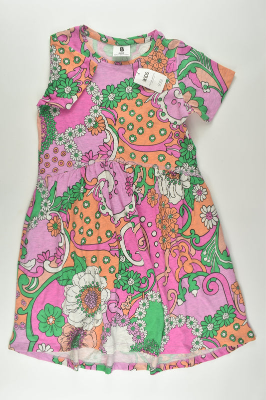 Cotton On Kids Size 8 Retro Print Dress