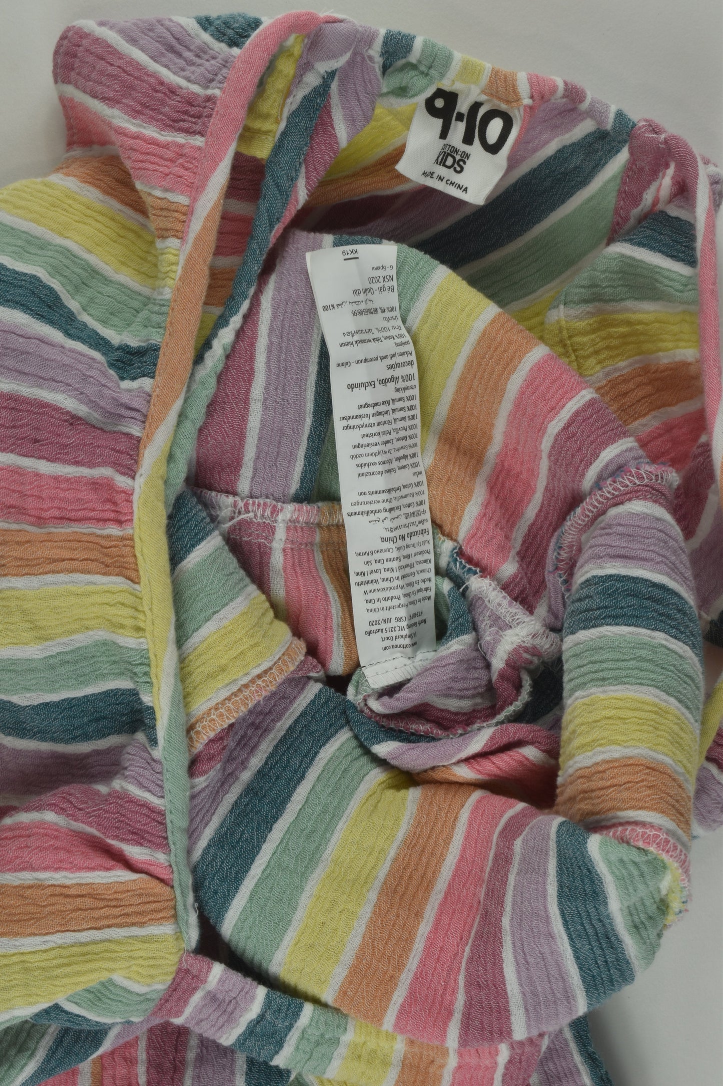 Cotton On Kids Size 9-10 Muslin Jumpsuit