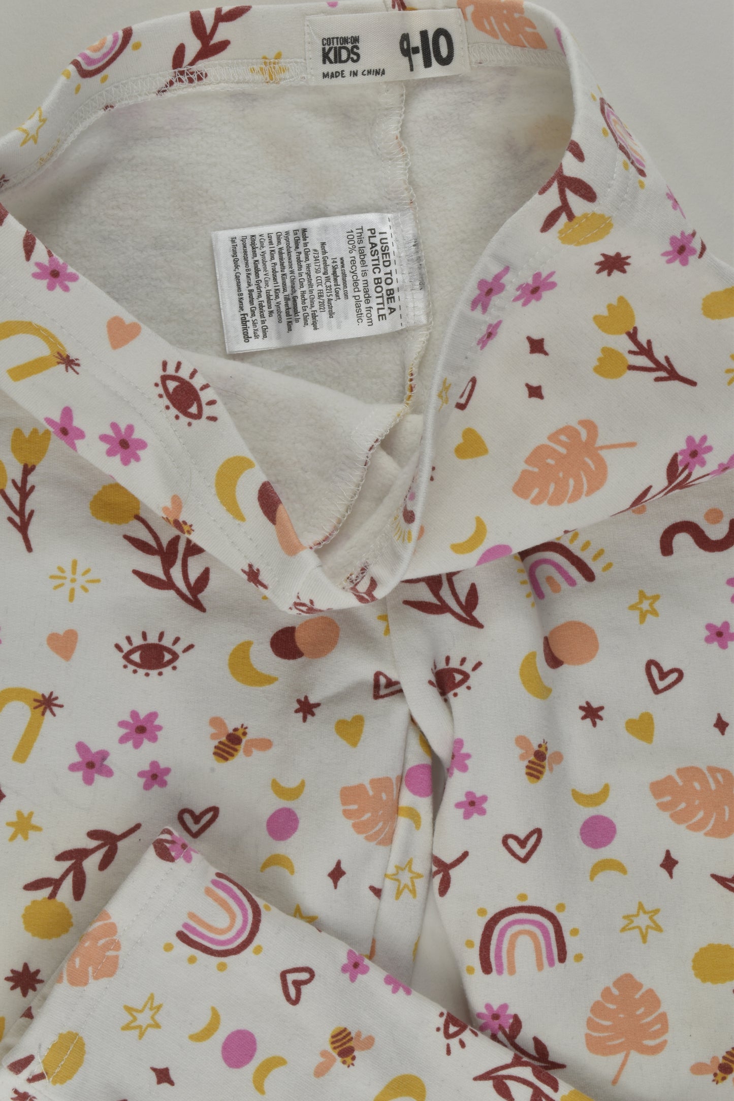 Cotton On Kids Size 9-10 Warm Leggings