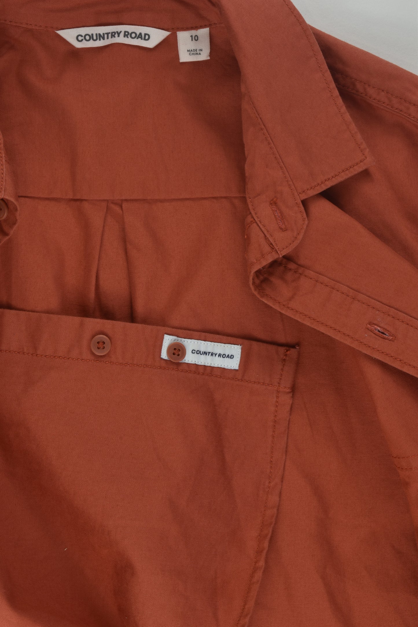 Country Road Size 10 Button-up Shirt