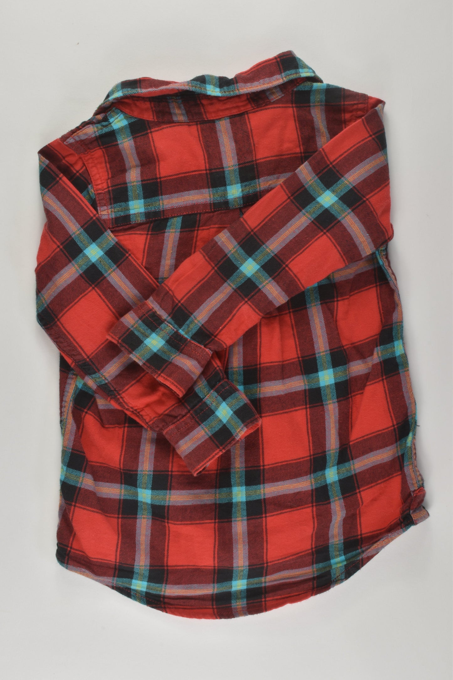 Country Road Size 2 Casual Checked Button-up Shirt