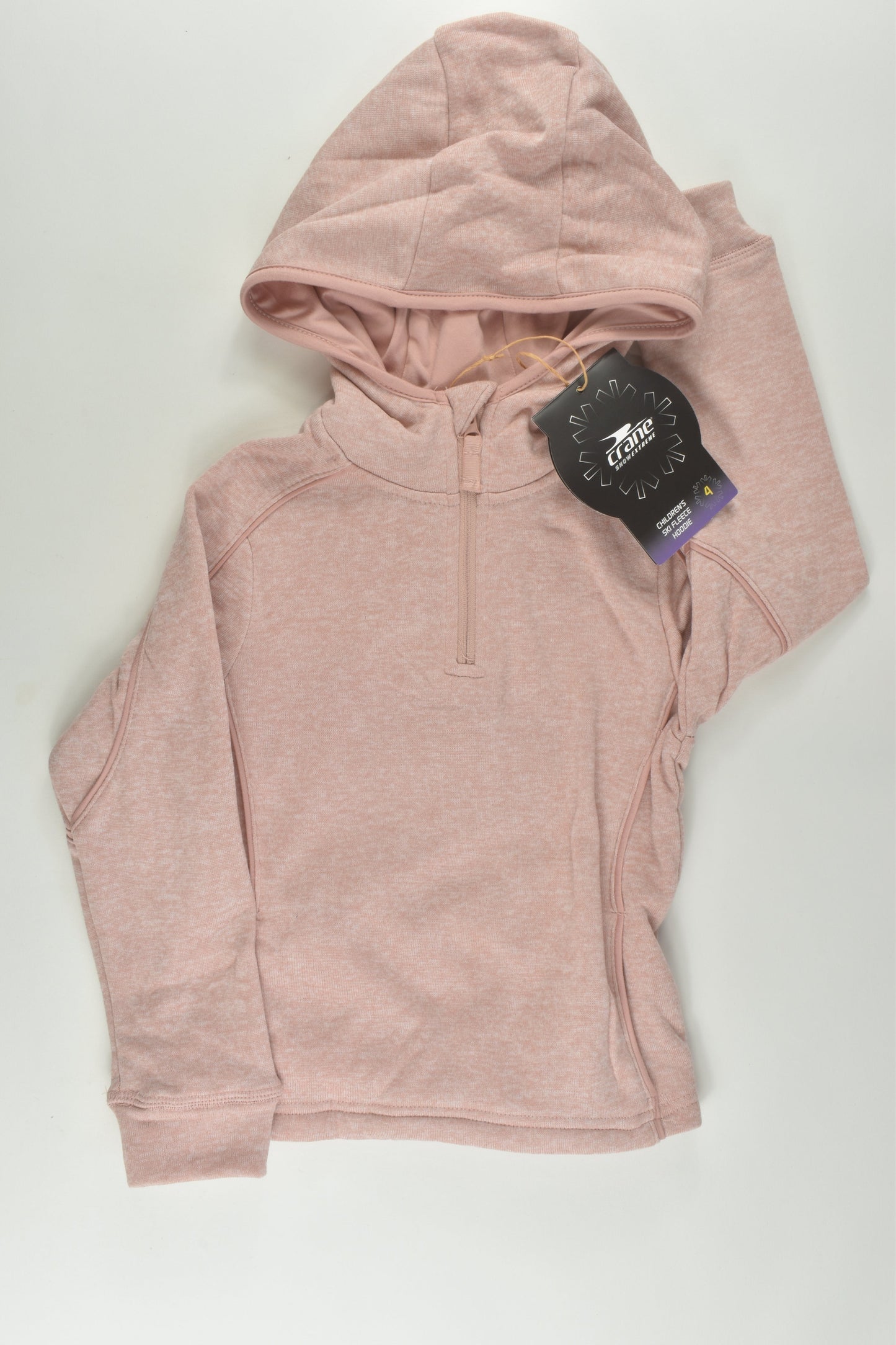 Crane Size 4 Warm Fleece Zip Hoodie