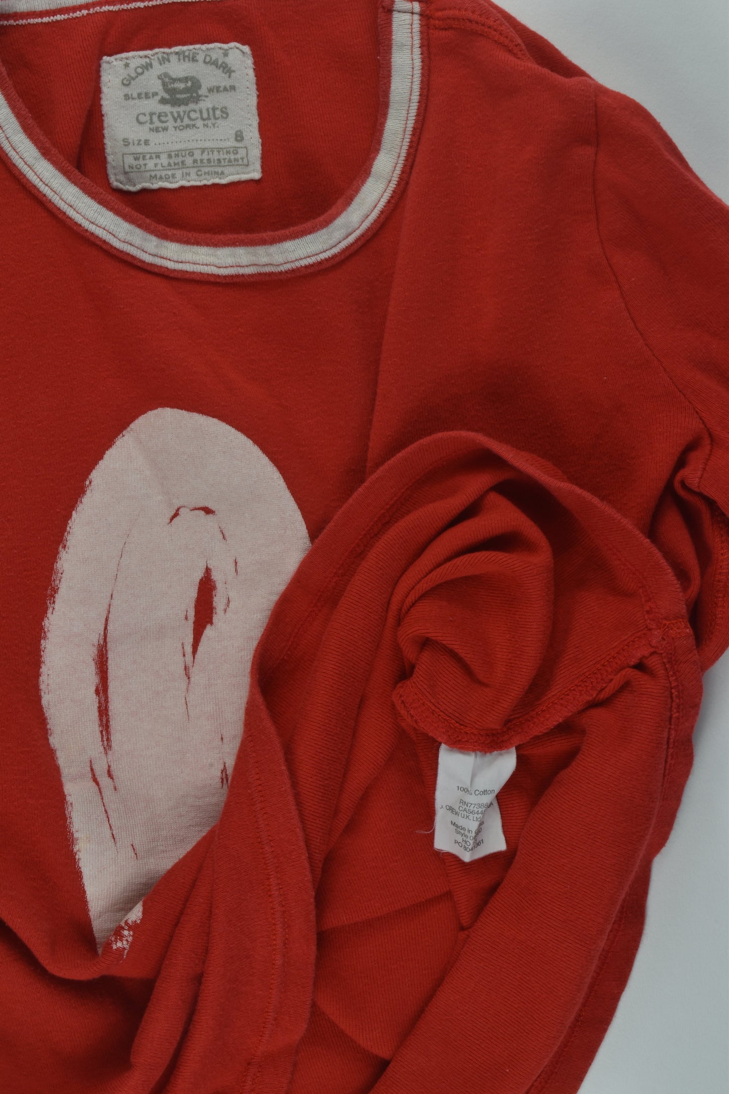 Crewcuts Size 8 Glow in the Dark Top