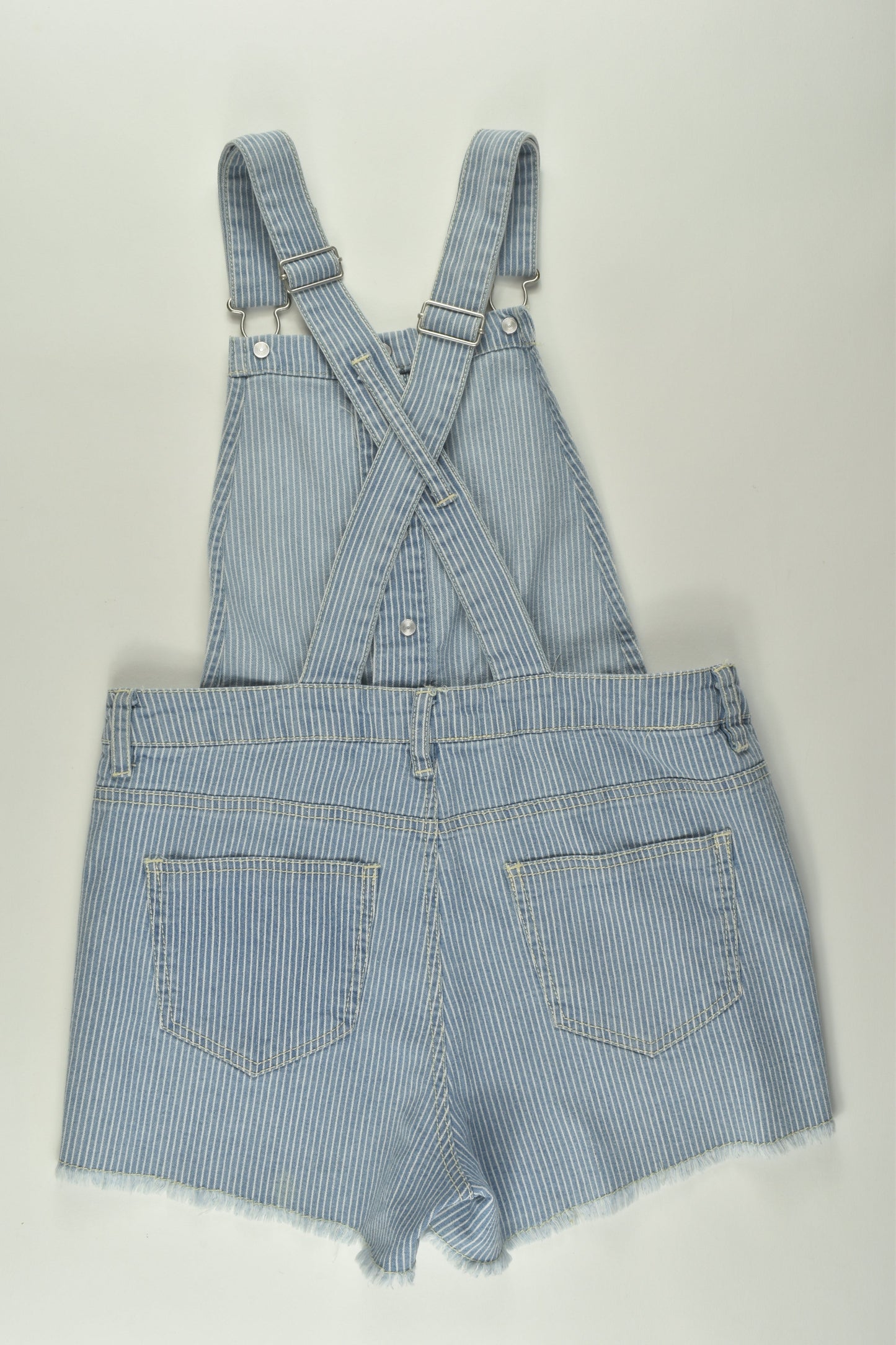 David Jones Size 8 Short Denim Overalls