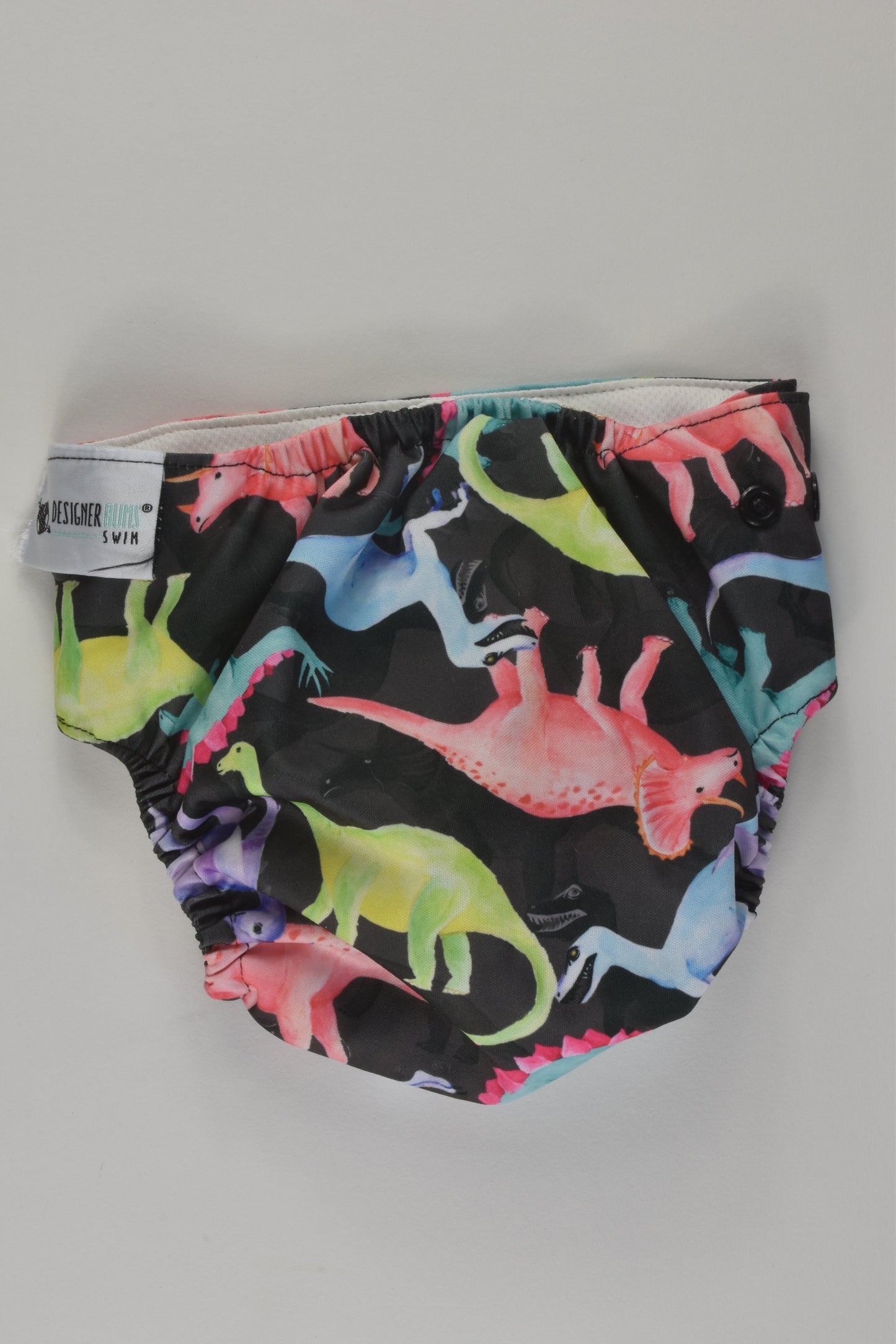 Designer Bums Size 4-16 kgs Dinosaur Swim Nappy