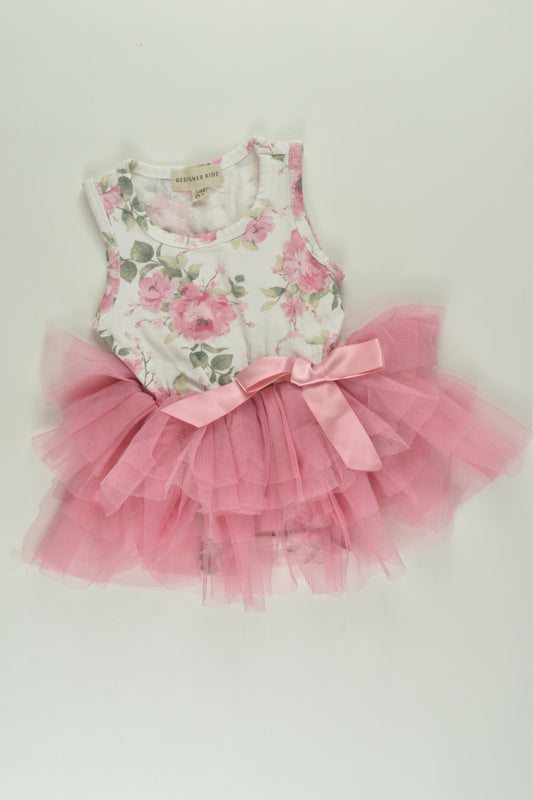Designer Kidz Size 00 Floral Outfit