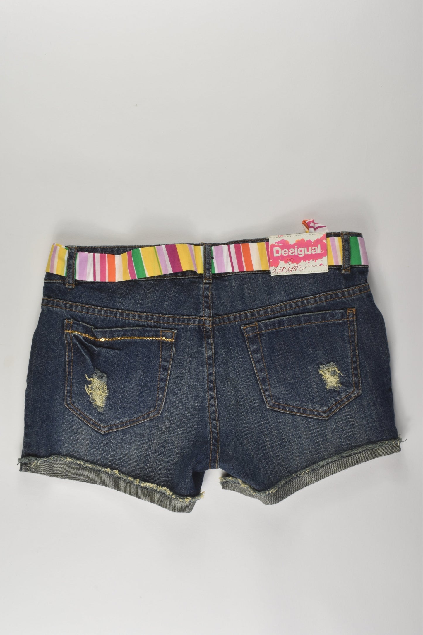 Desigual Size 13/14 Denim Shorts