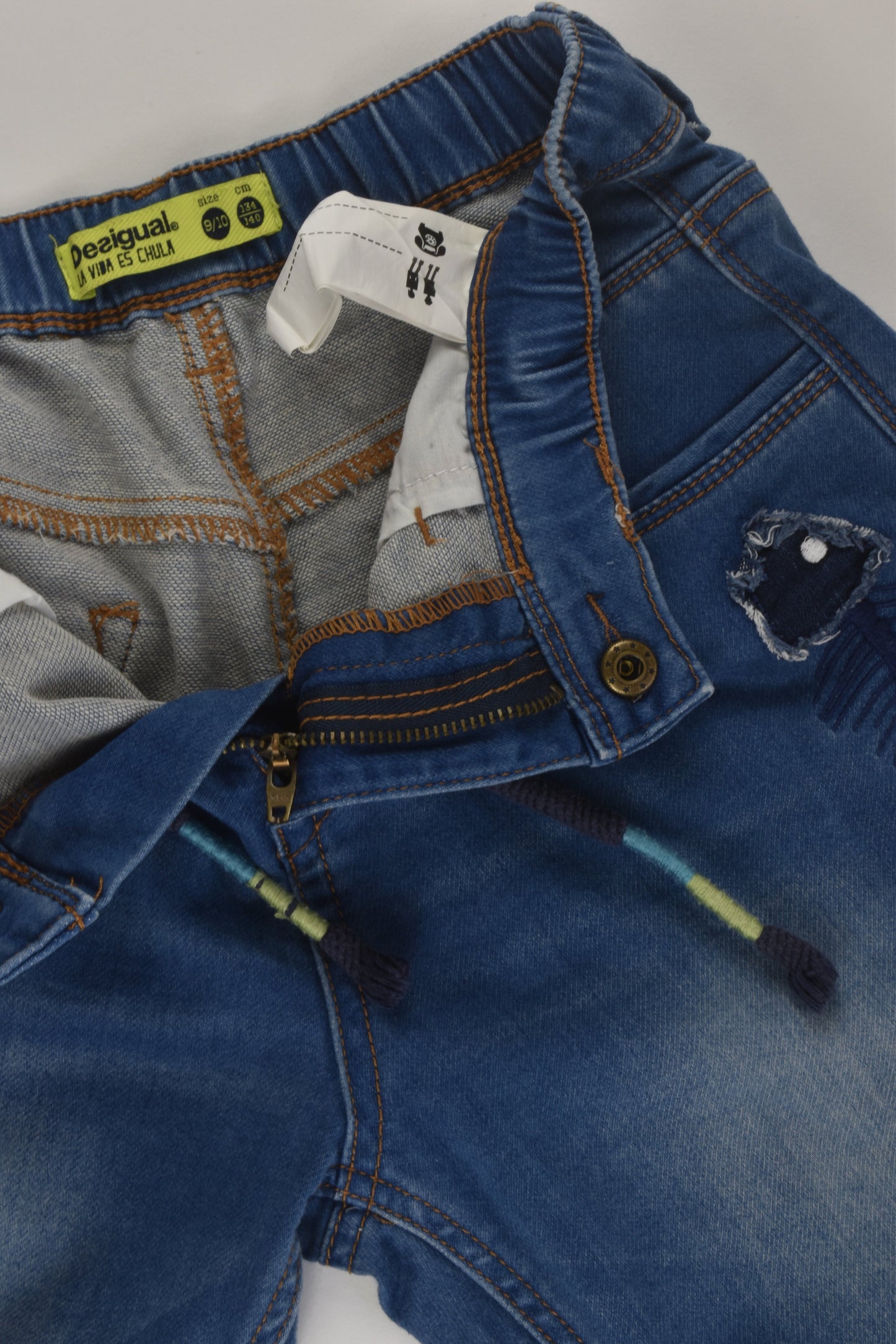 Desigual Size 9/10 Denim Shorts