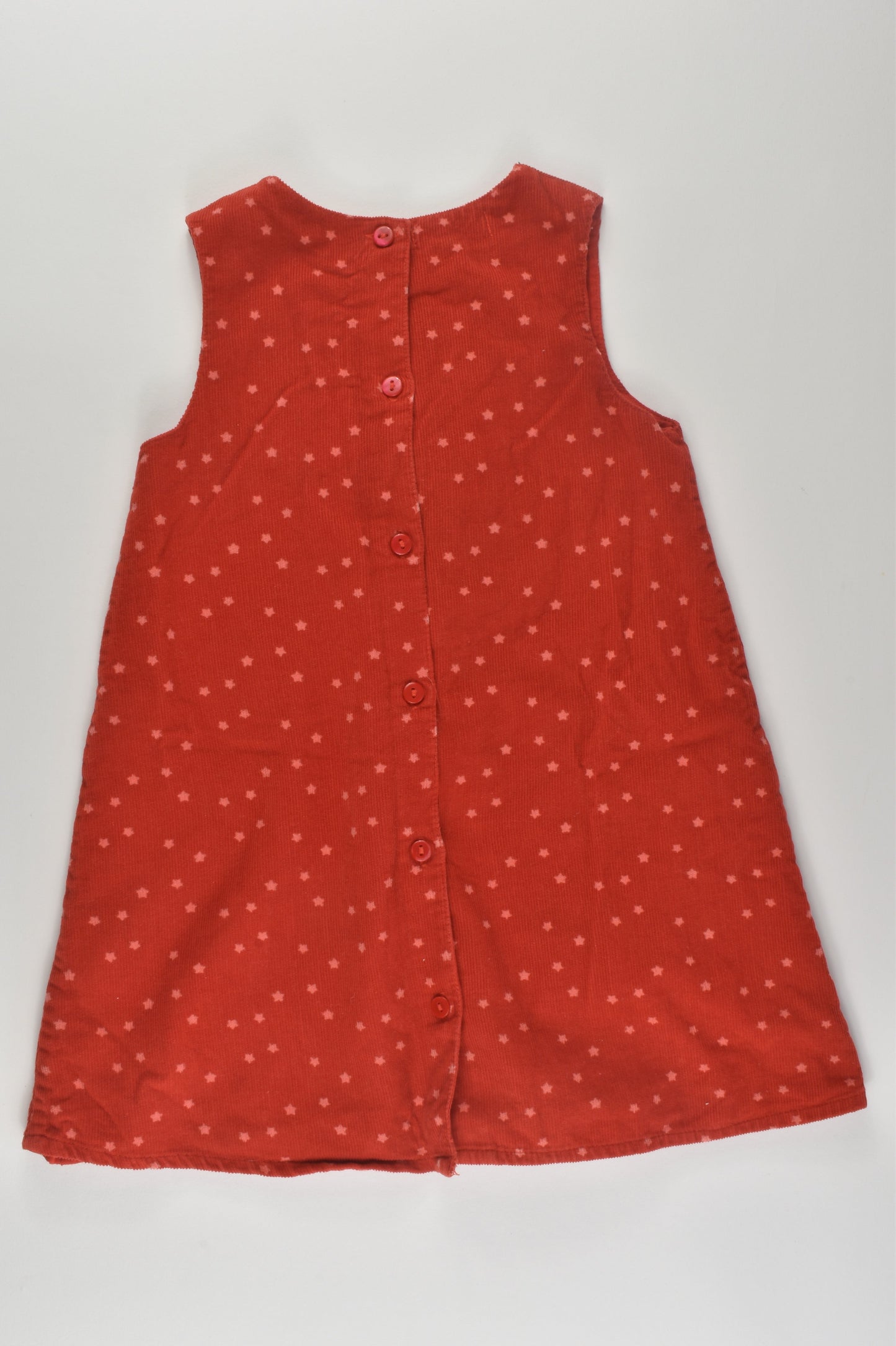 Du Pareil Au Même Size 1 Lined Owl Cord Dress