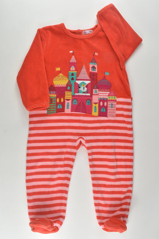 Du Pareil Au Même Size 1 Velour Romper
