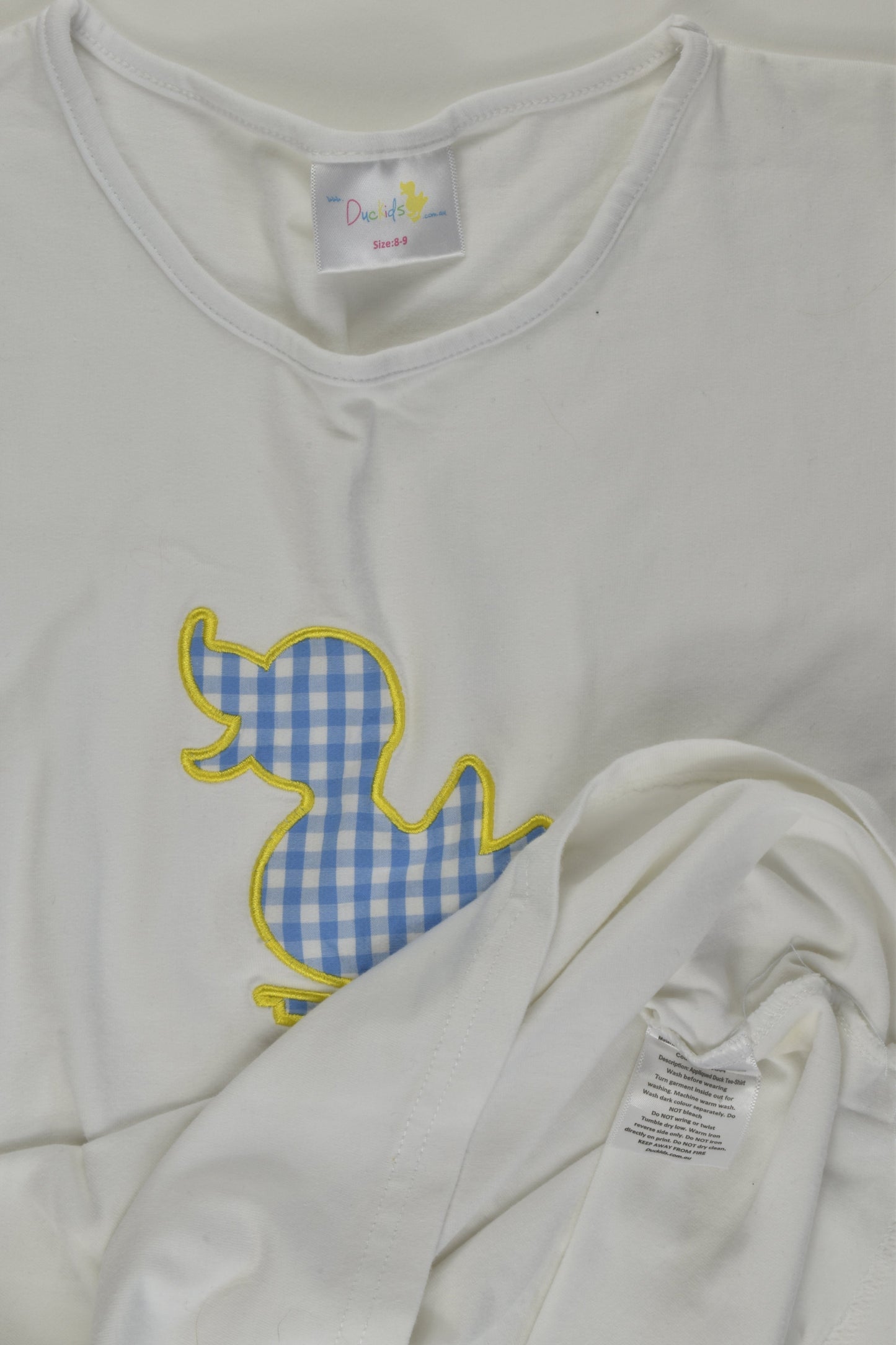 Duckids Size 8-9 Duck T-shirt