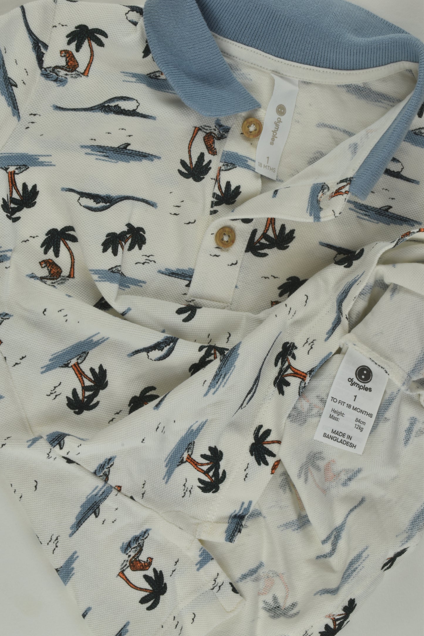 Dymples Size 1 Polo Shirt