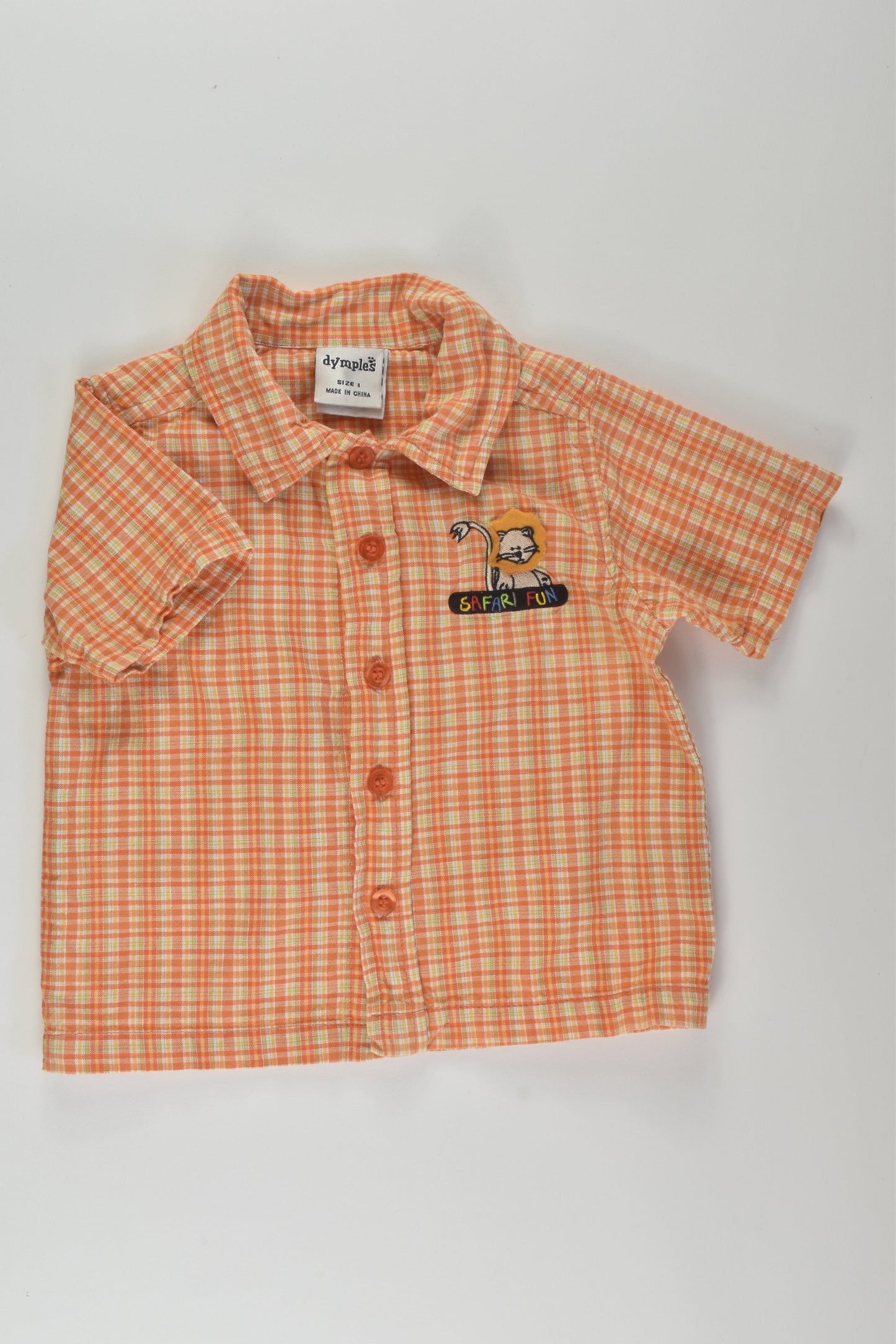 Dymples Size 1 'Safari Fun' Shirt