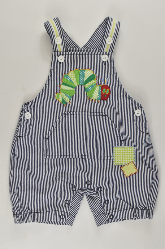 Eric Carle by Target Size 000 The Very Hungry Caterpillar Short Overalls