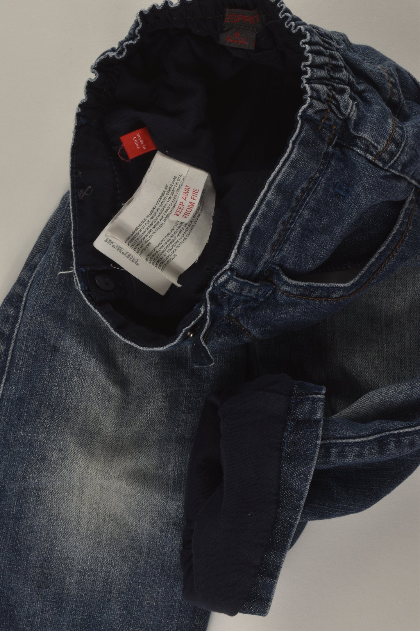 Esprit Size 1 Lined Denim Pants