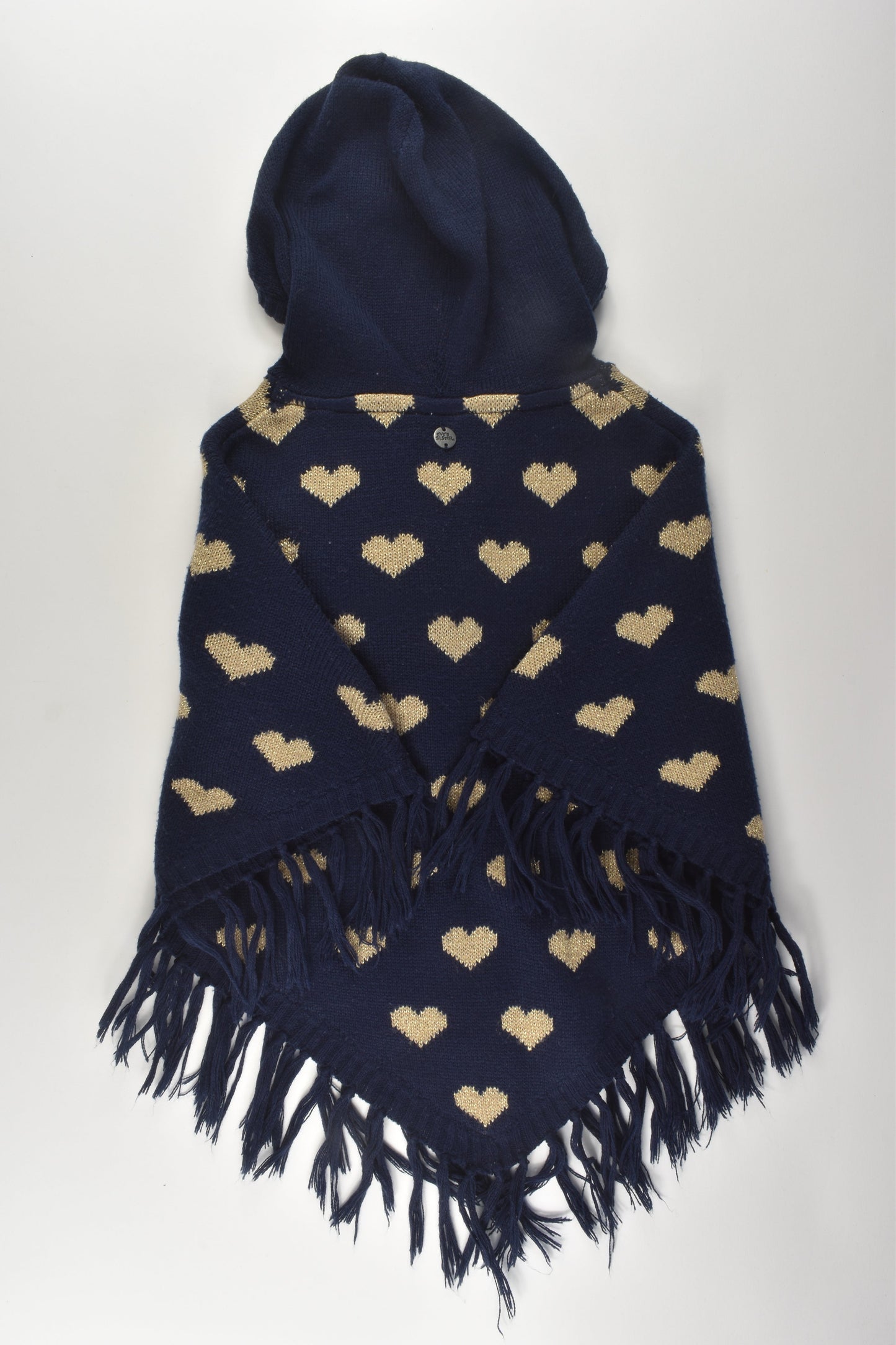 Eve's Sister Size 12 Love Hearts Poncho