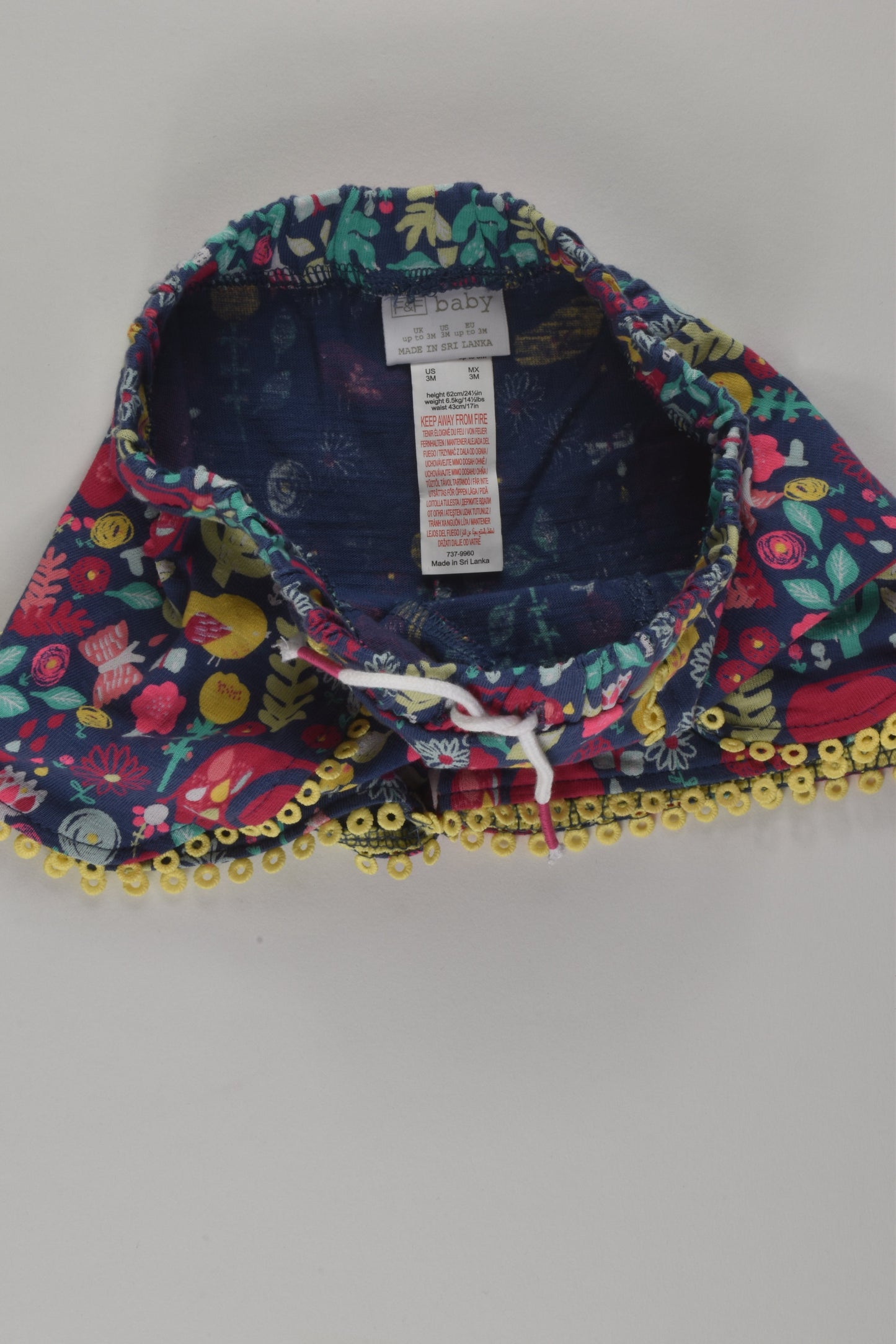 F&F Size 000 Shorts