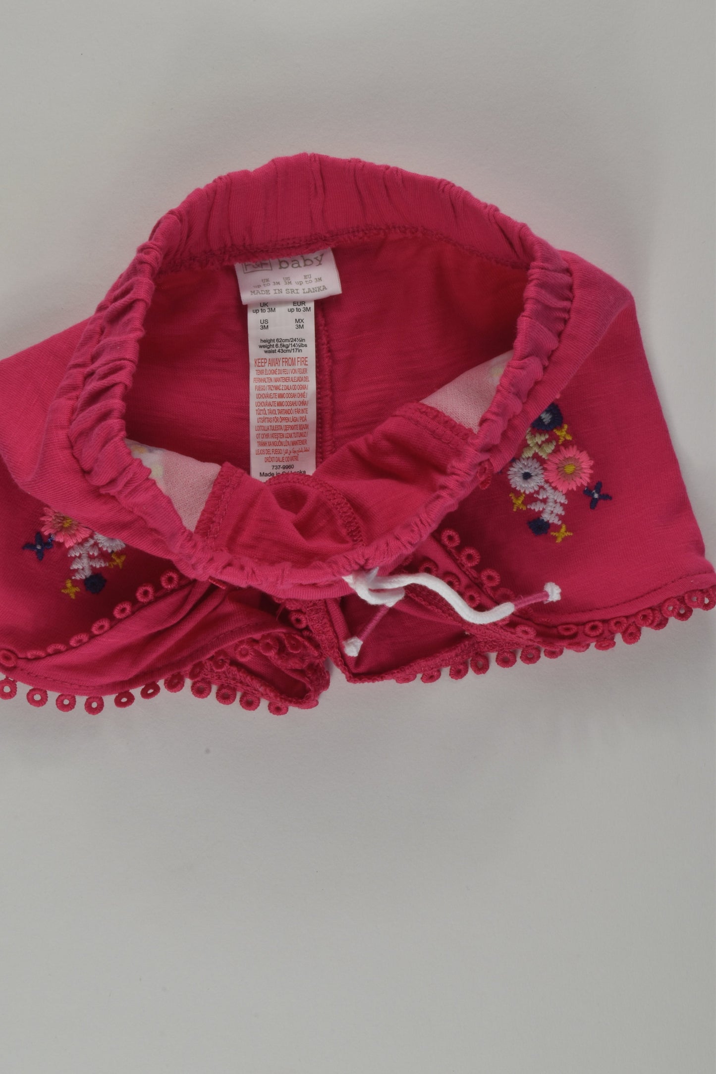 F&F Size 000 Shorts