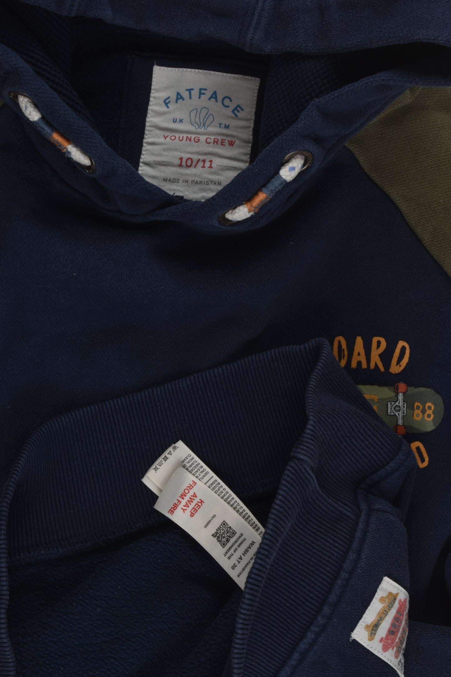 FatFace Size 10/11 'Board not Bored' Jumper