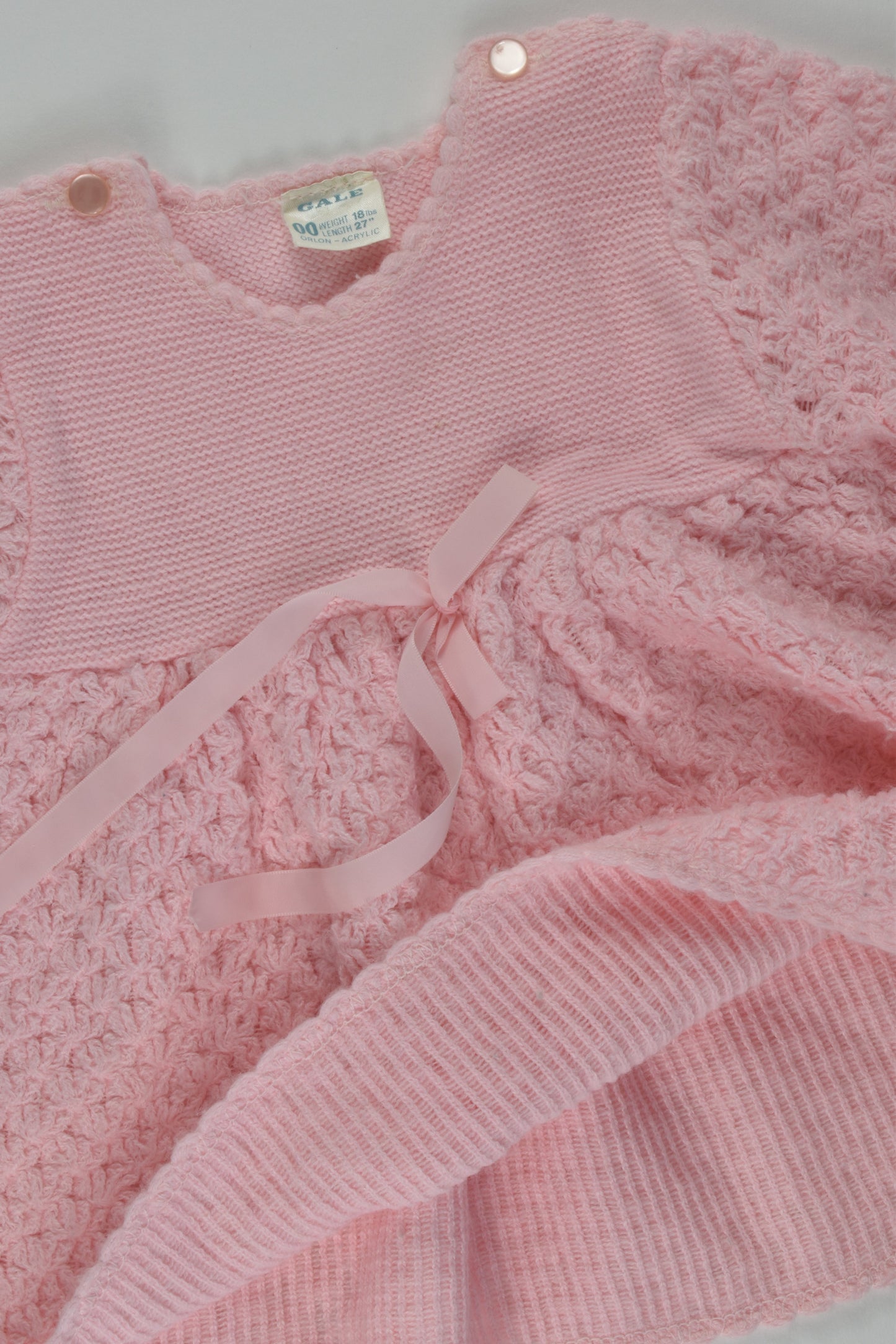 Gale Size 00 Vintage Knit Dress