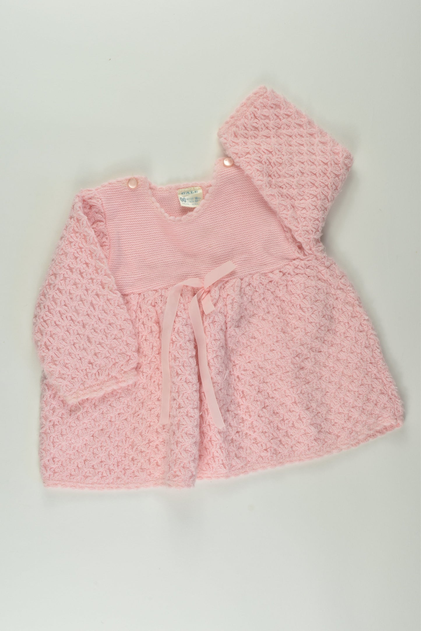 Gale Size 00 Vintage Knit Dress