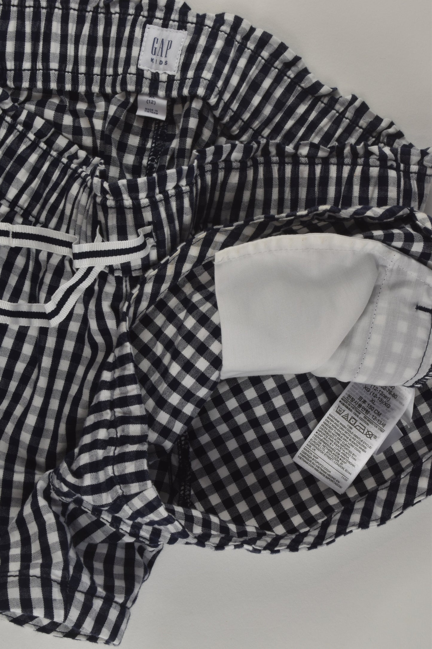 Gap Kids Size 12 Checked Shorts