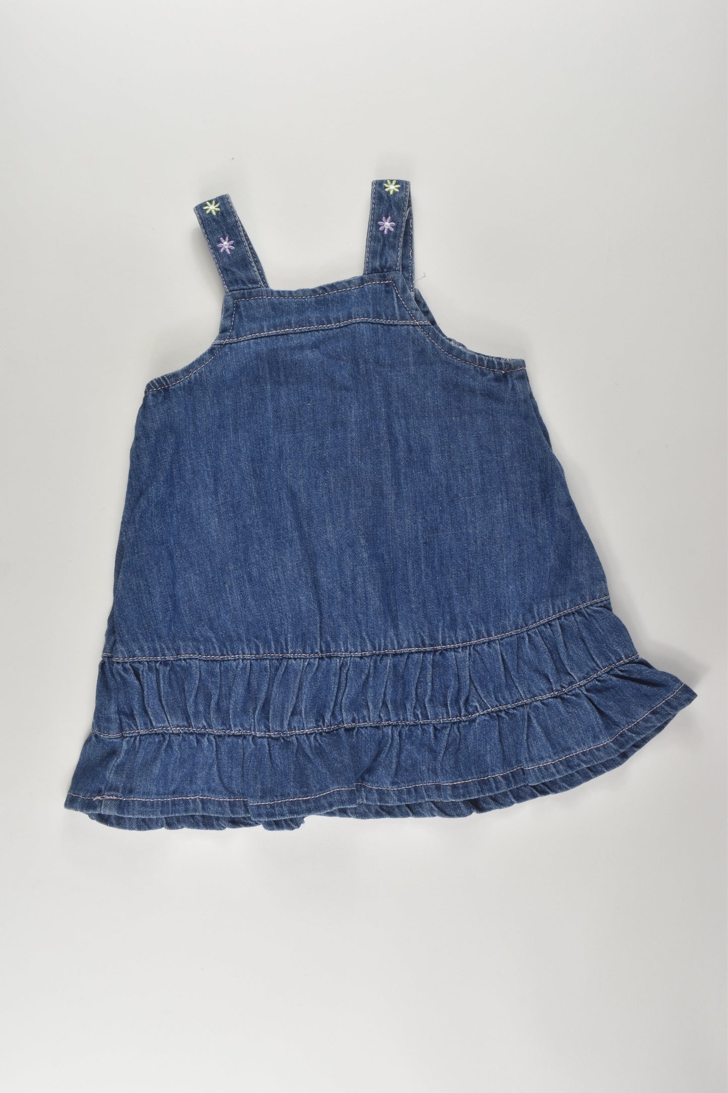 George Size 0 Embroidery Denim Dress