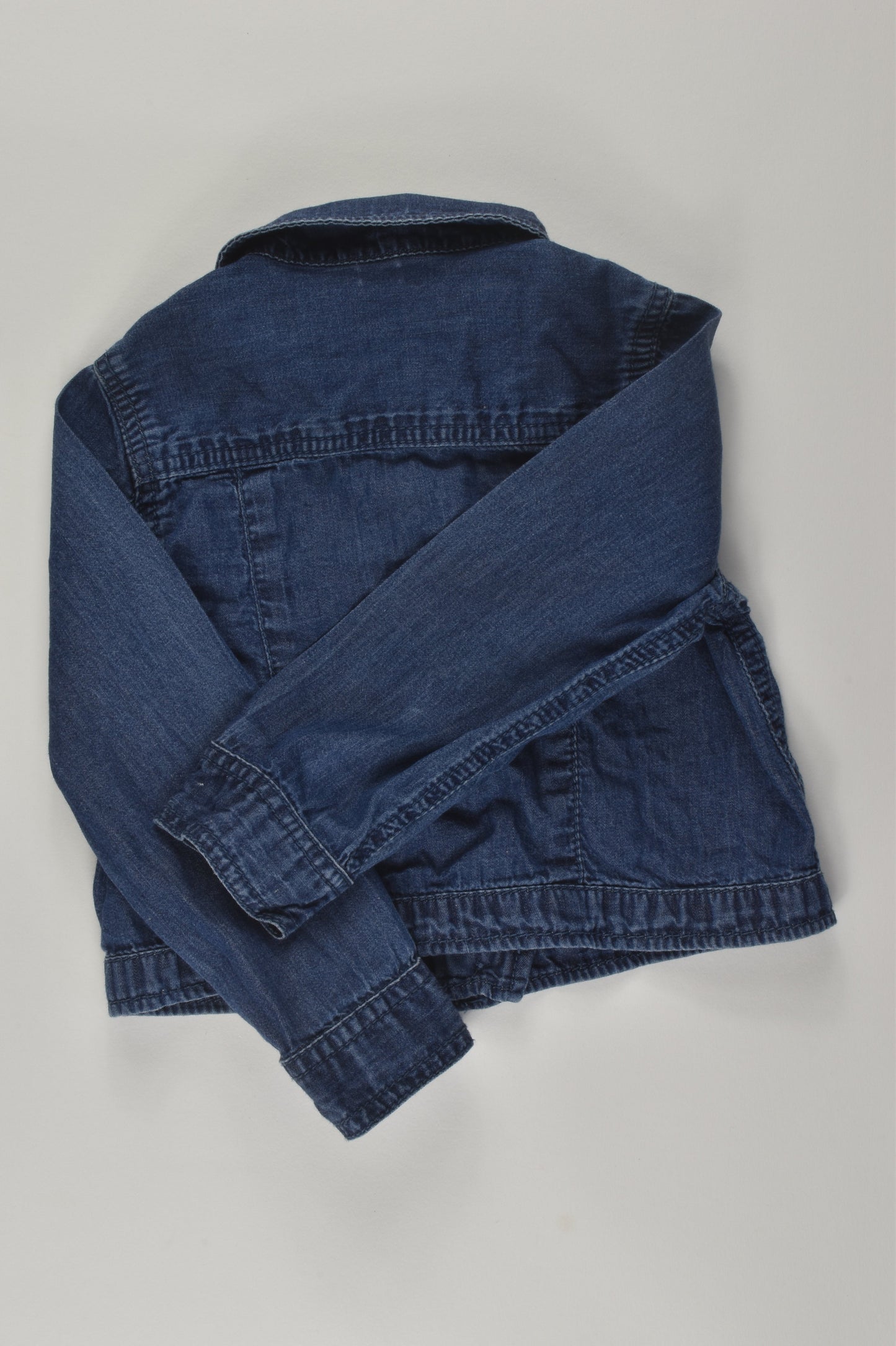 George Size 0 Embroidery Lightweight Denim Jacket