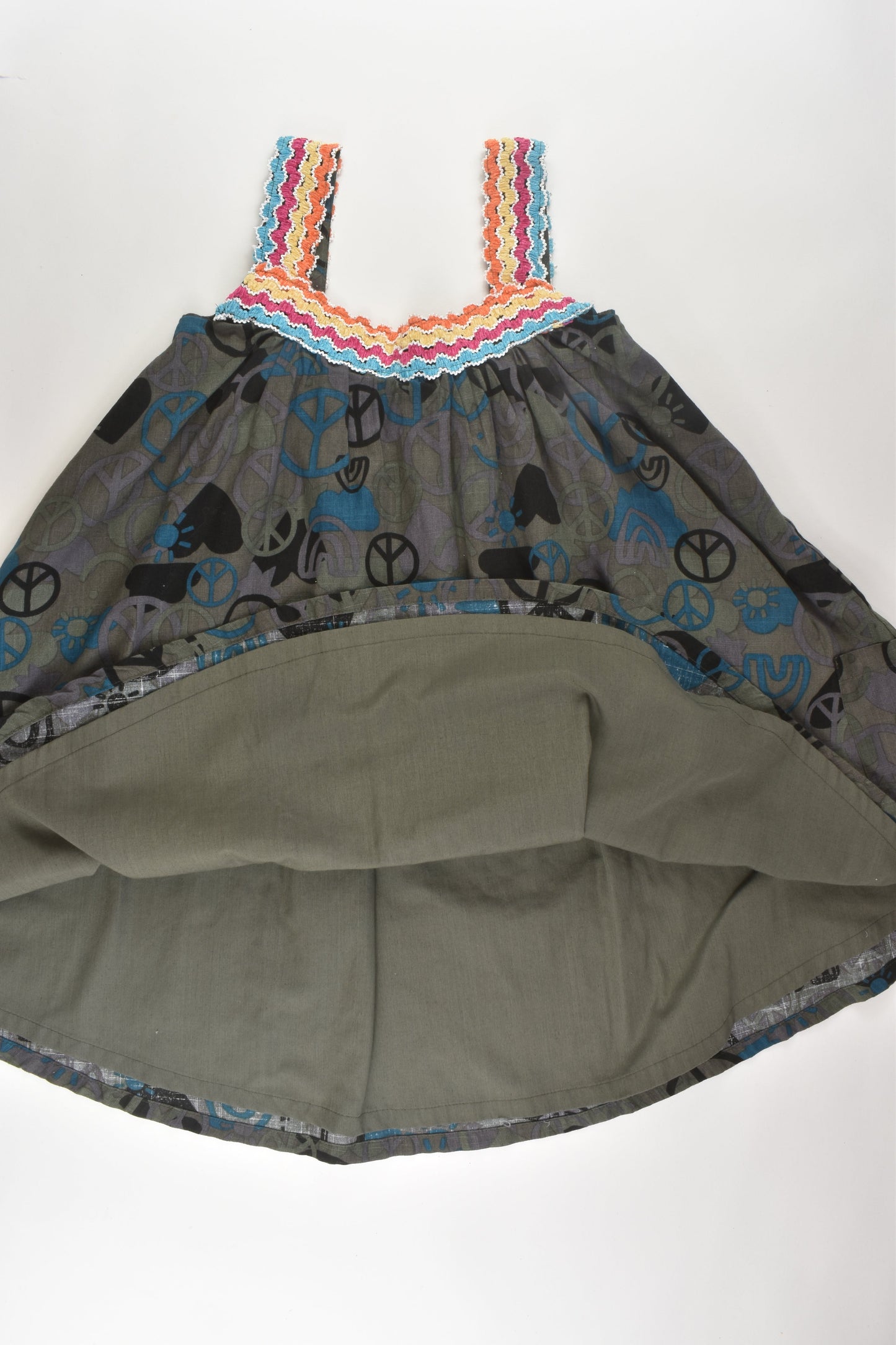 George Size 7-8 Lined Dress