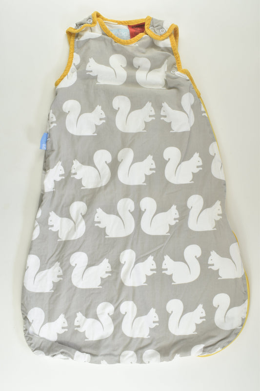 Grobag Size 0-6 months Tog 1.0 Retro Squirrels Sleeping Bag