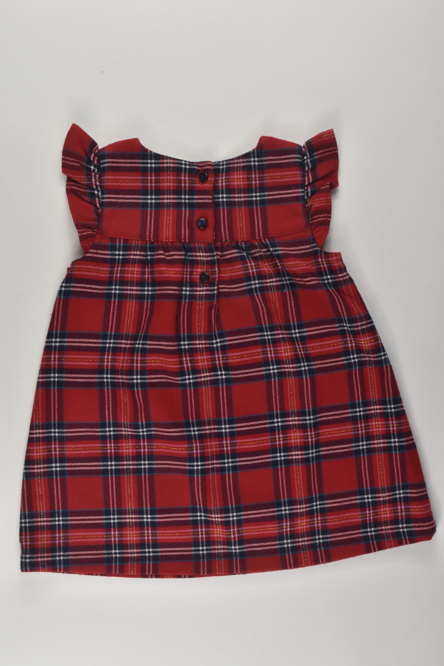H&M Size 00 Checked Dress