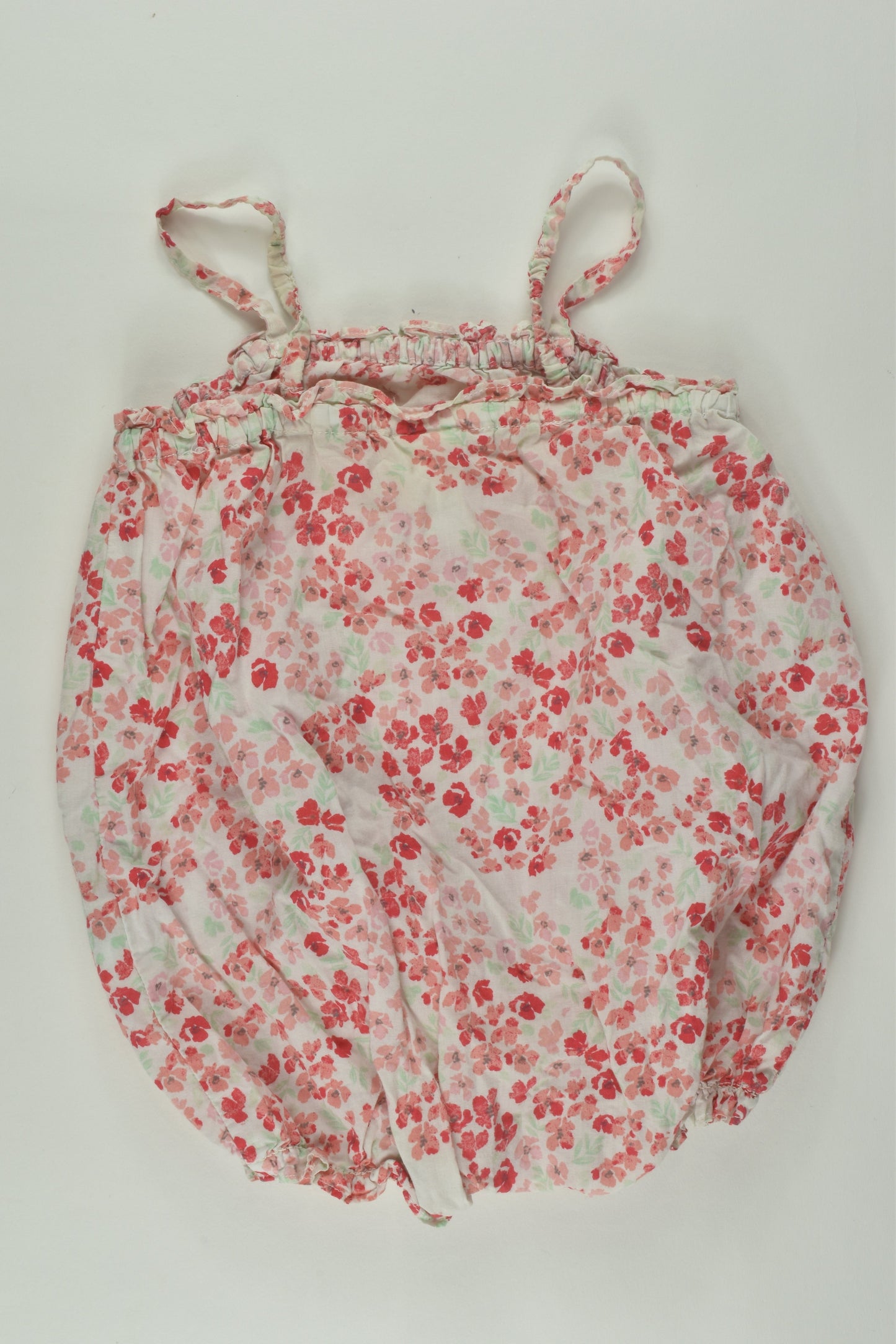 H&M Size 1 Floral Bubble Romper