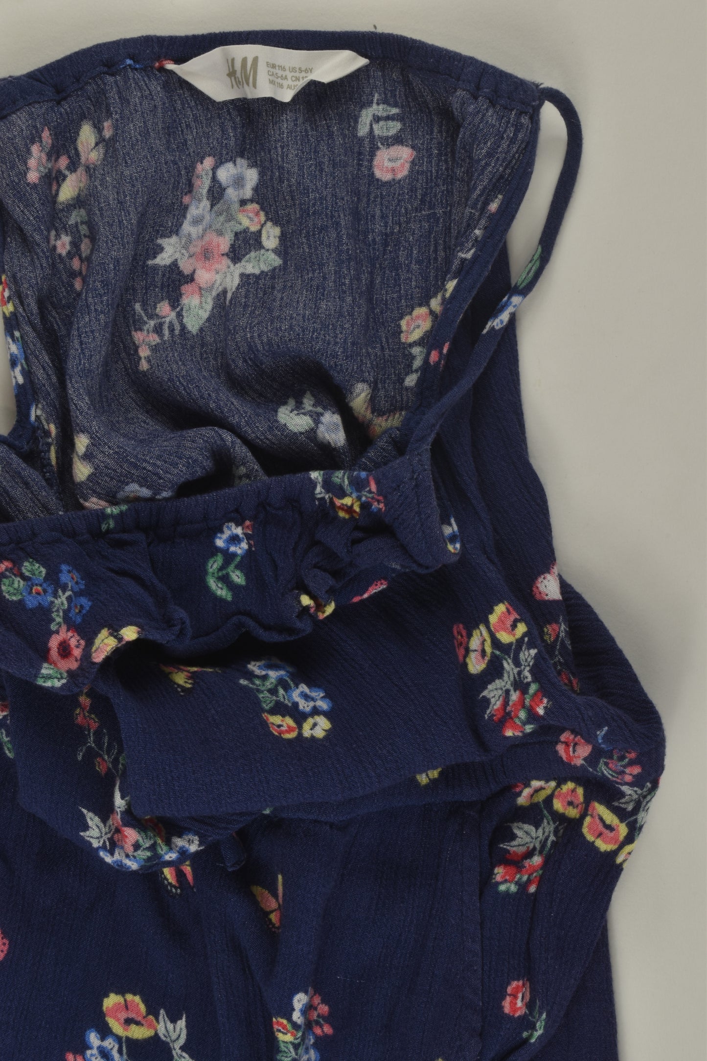 H&M Size 6 Floral Jumpsuit