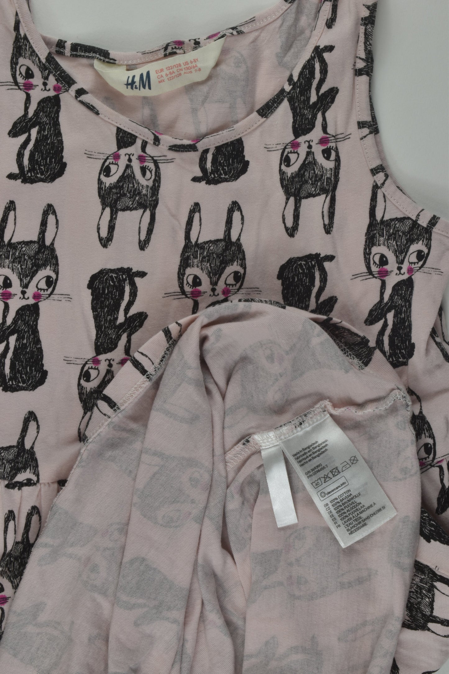 H&M Size 7-8 Bunny Dress