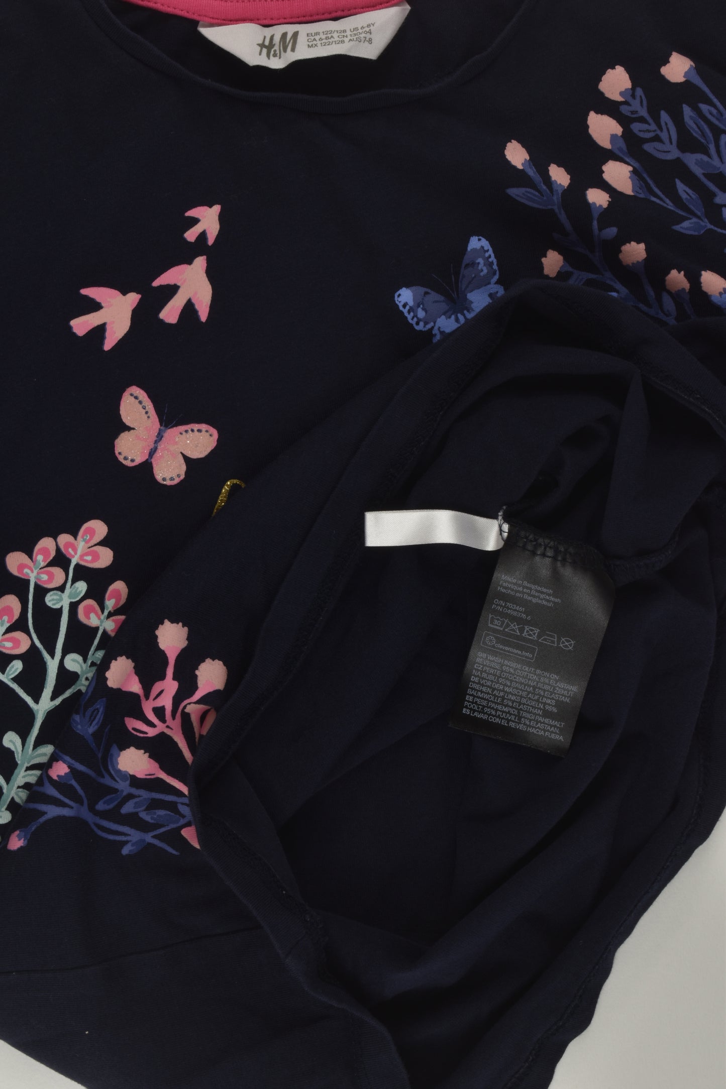 H&M Size 7-8 'Choose to Shine' Top