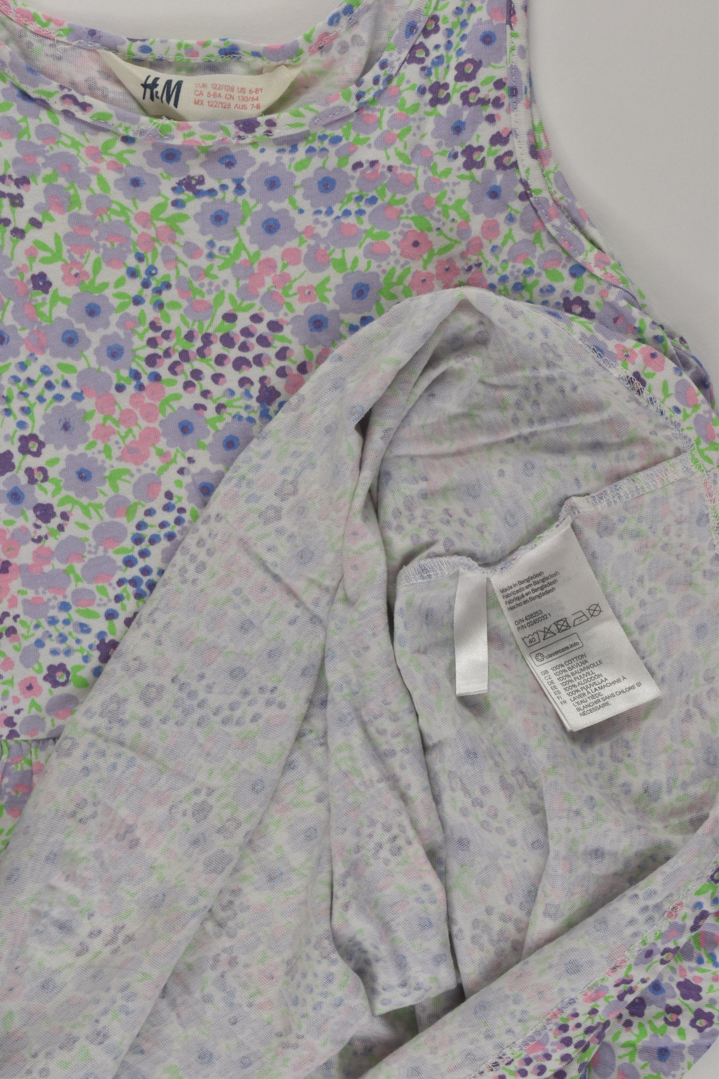 H&M Size 7-8 Floral Dress