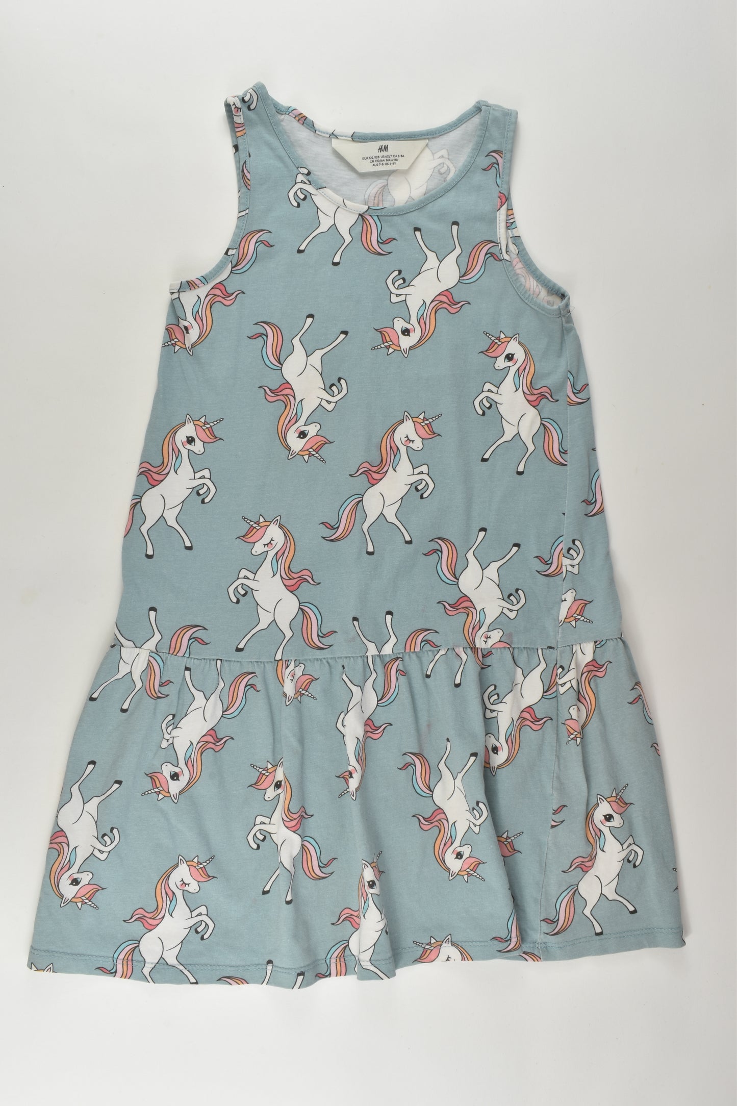 H&M Size 7-8 Uniccorn Dress