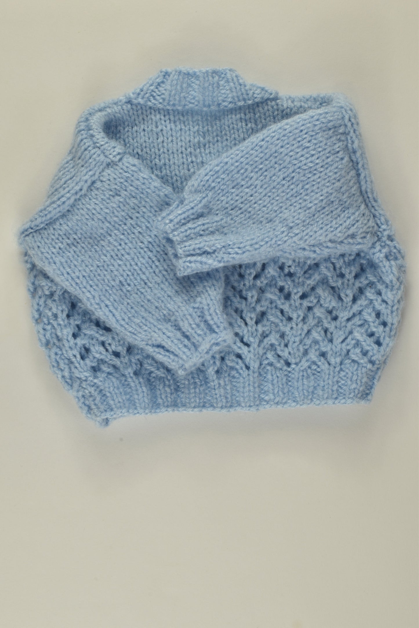 Handmade Size 0000 Duck Buttons Knit Cardigan