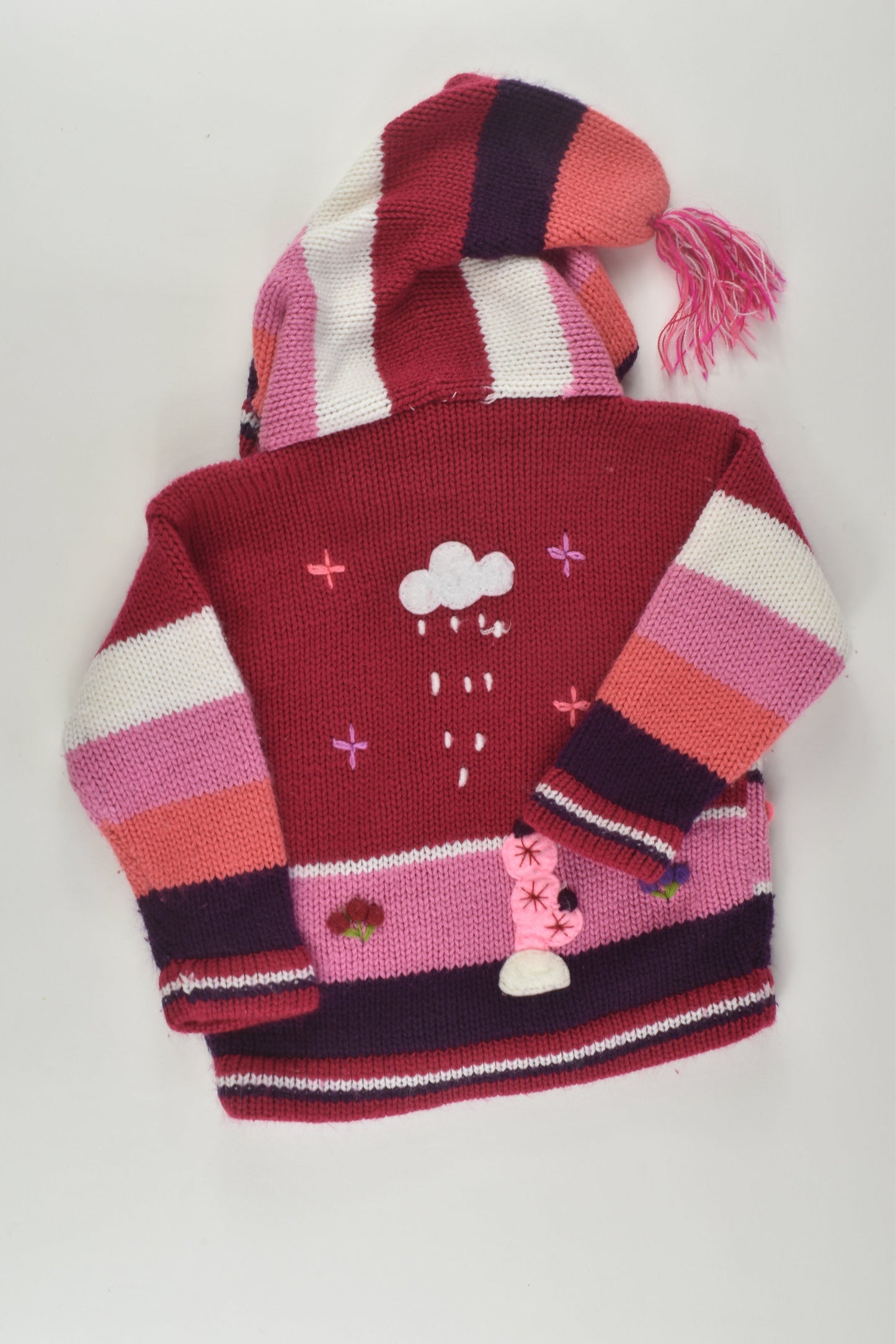 Handmade Size 1 Peruvian Knit Jumper