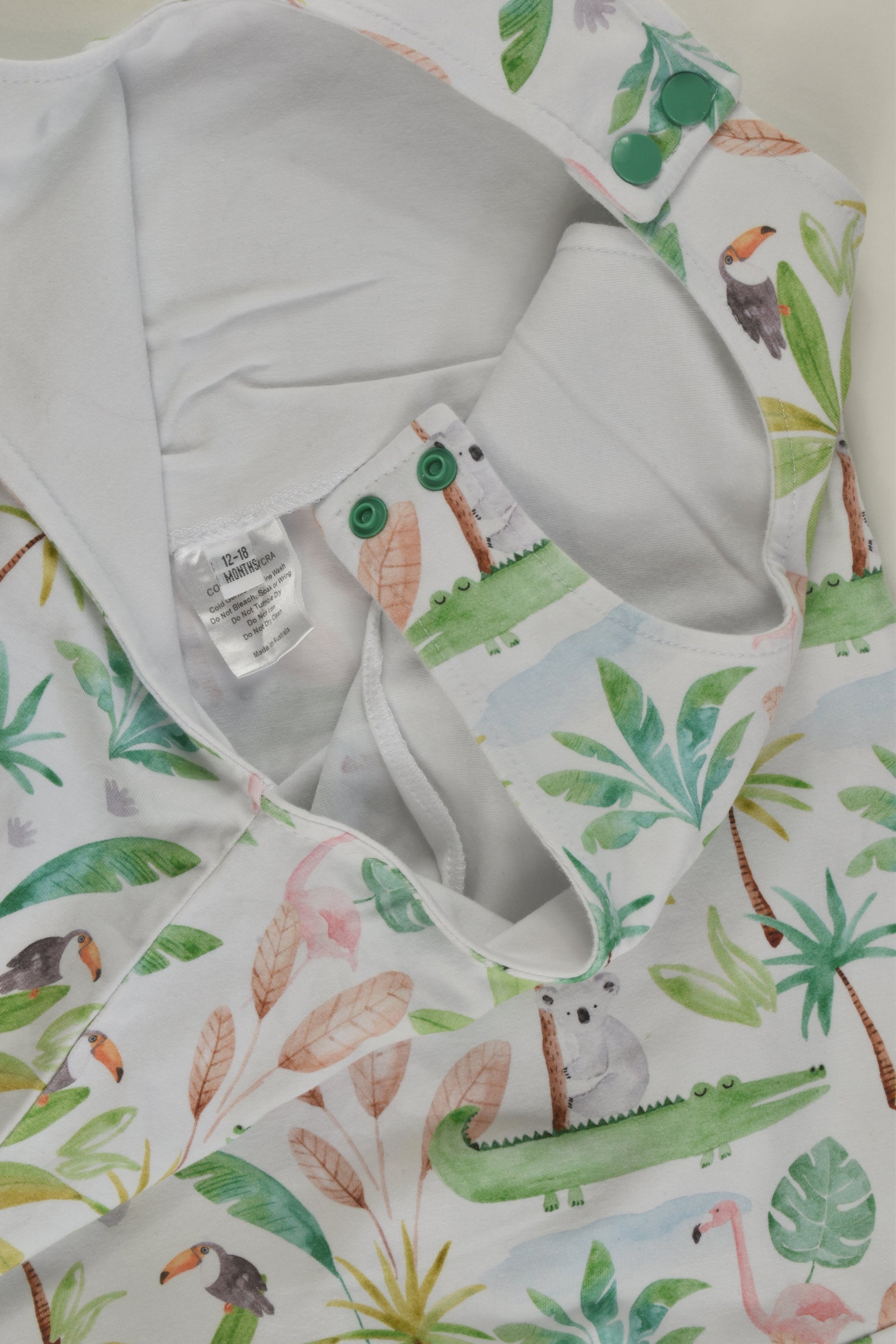 Handmade Size 1 Short Overalls