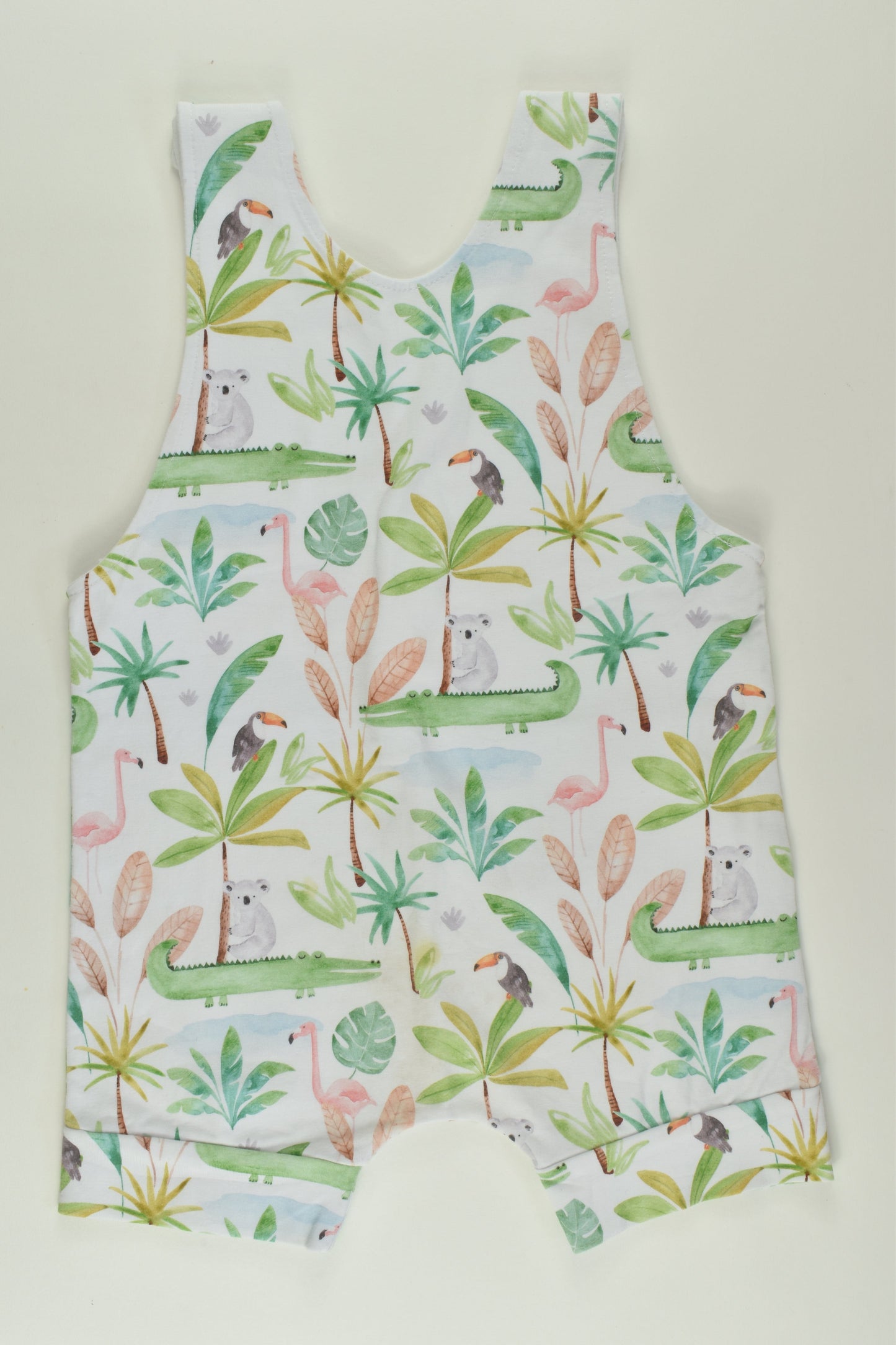 Handmade Size 1 Short Overalls