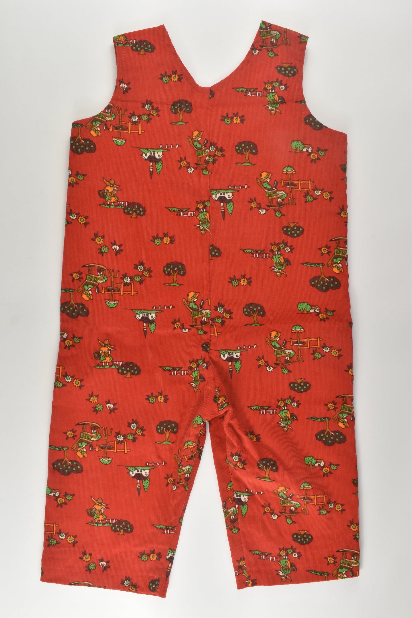 Handmade Size 2-3 Cord Overalls