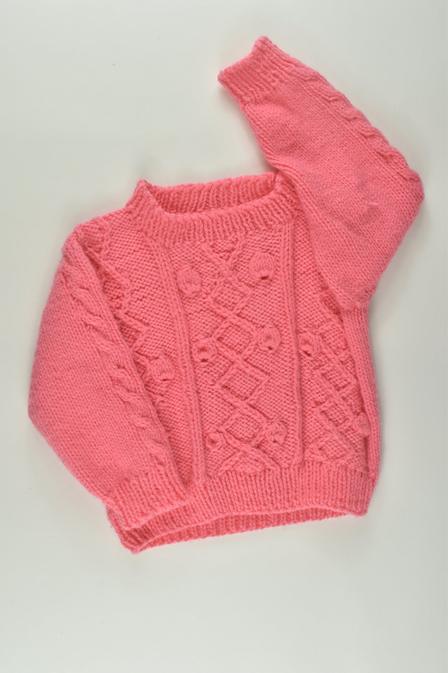 Handmade Size 2 Knit Jumper