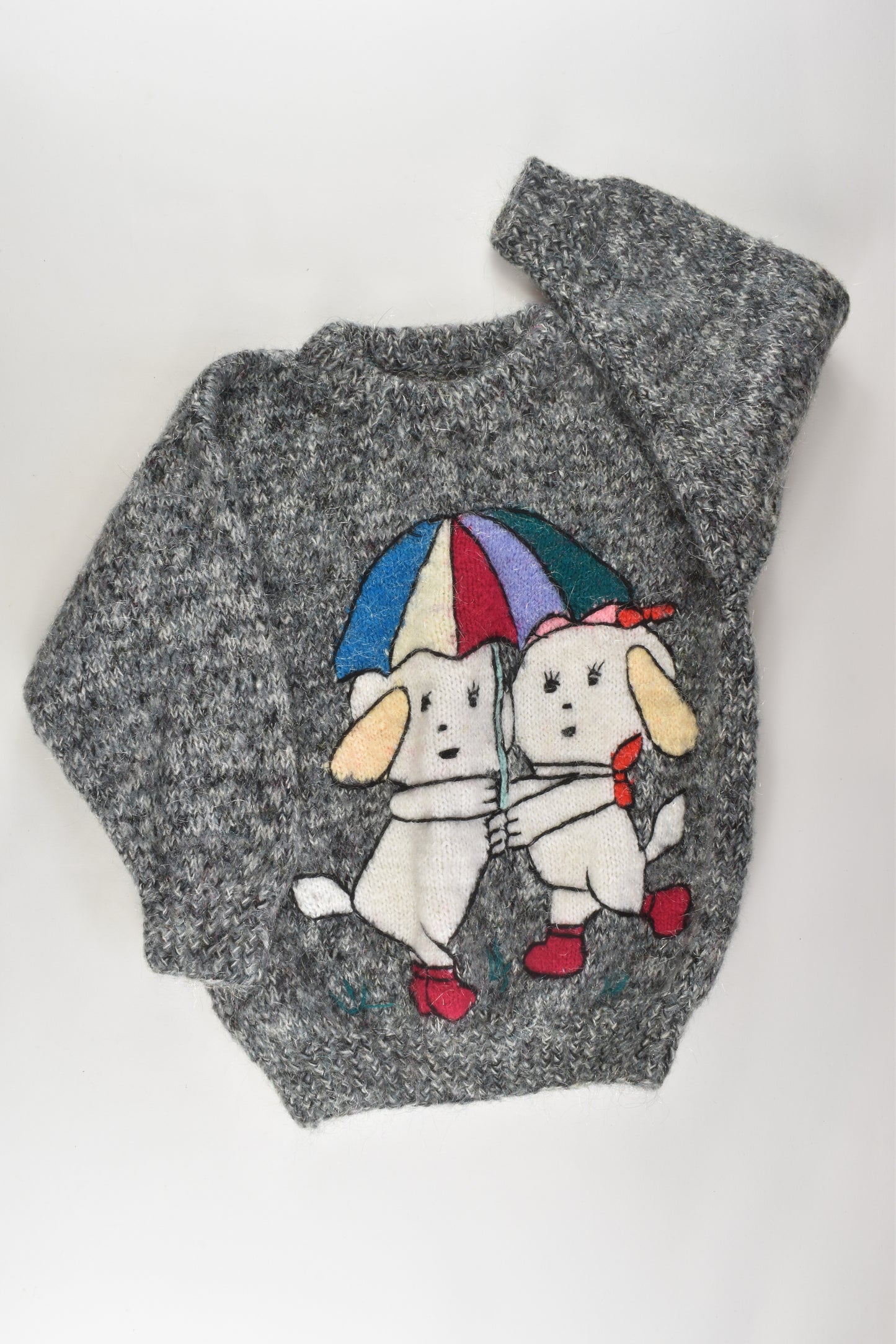 Handmade Size 5-6 Warm Knit Jumper