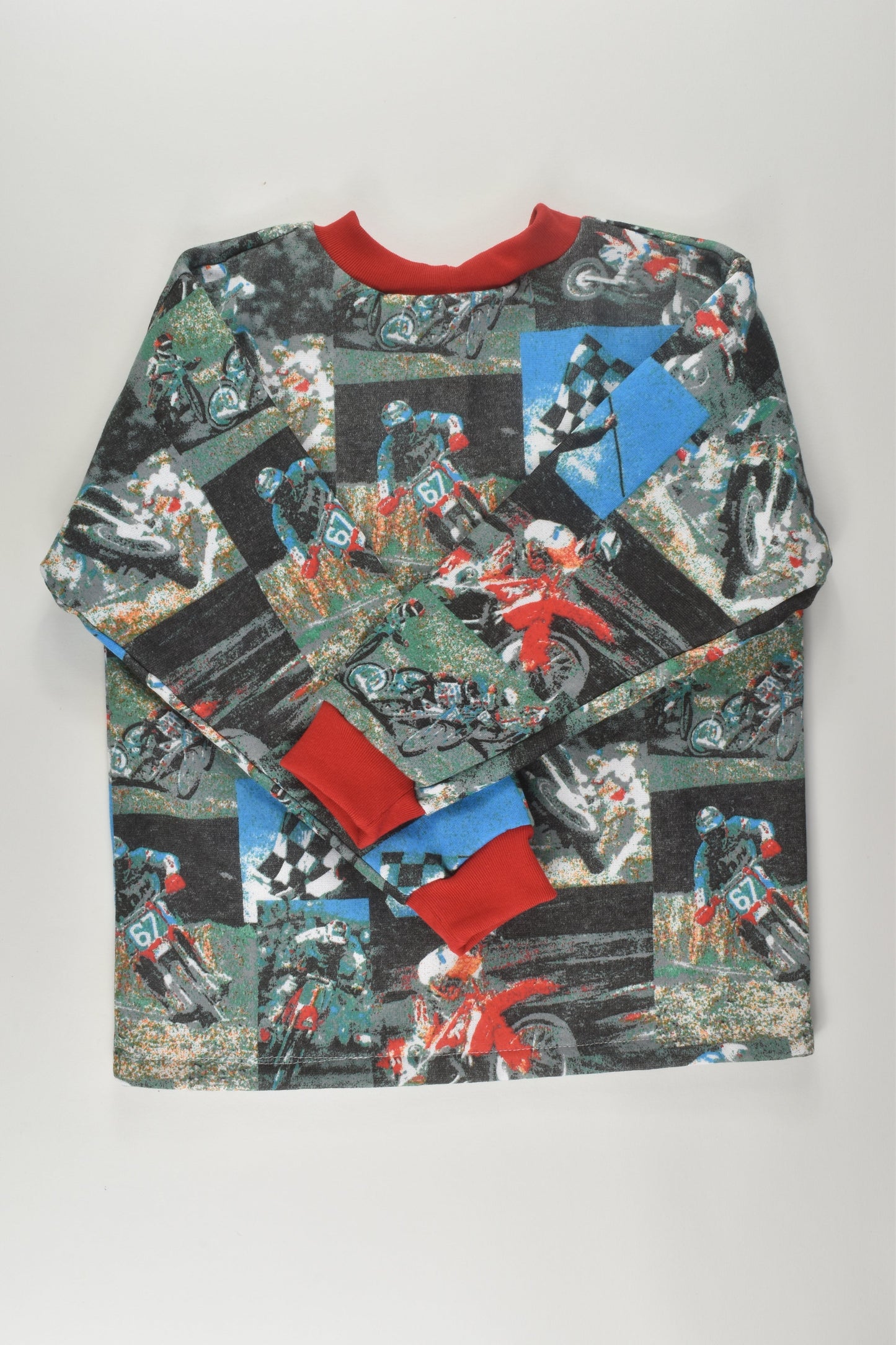 Handmade Size 5-6 Warm Motocross Sweater