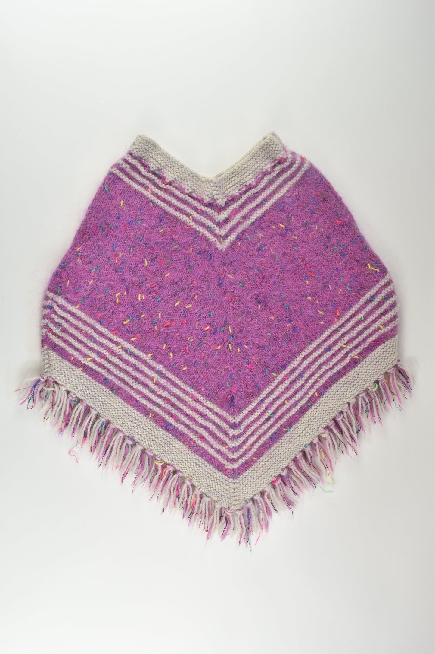 Handmade Size 6-8 Poncho