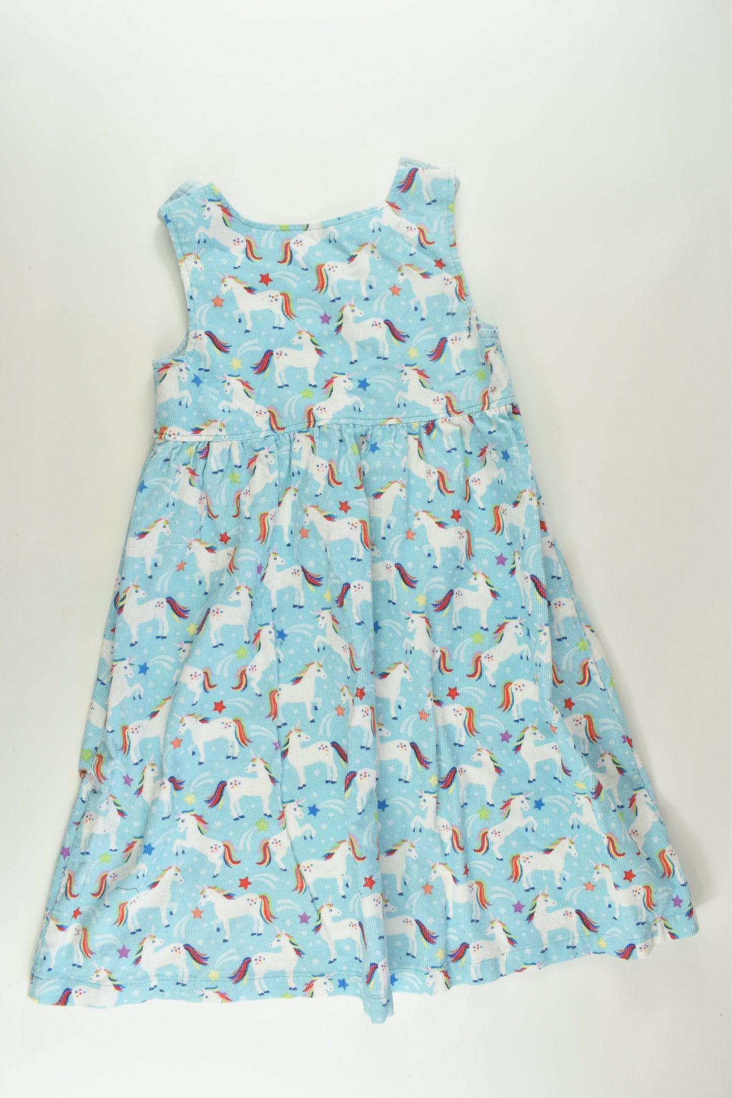 Handmade Size 7 Unicorn Cord Dress