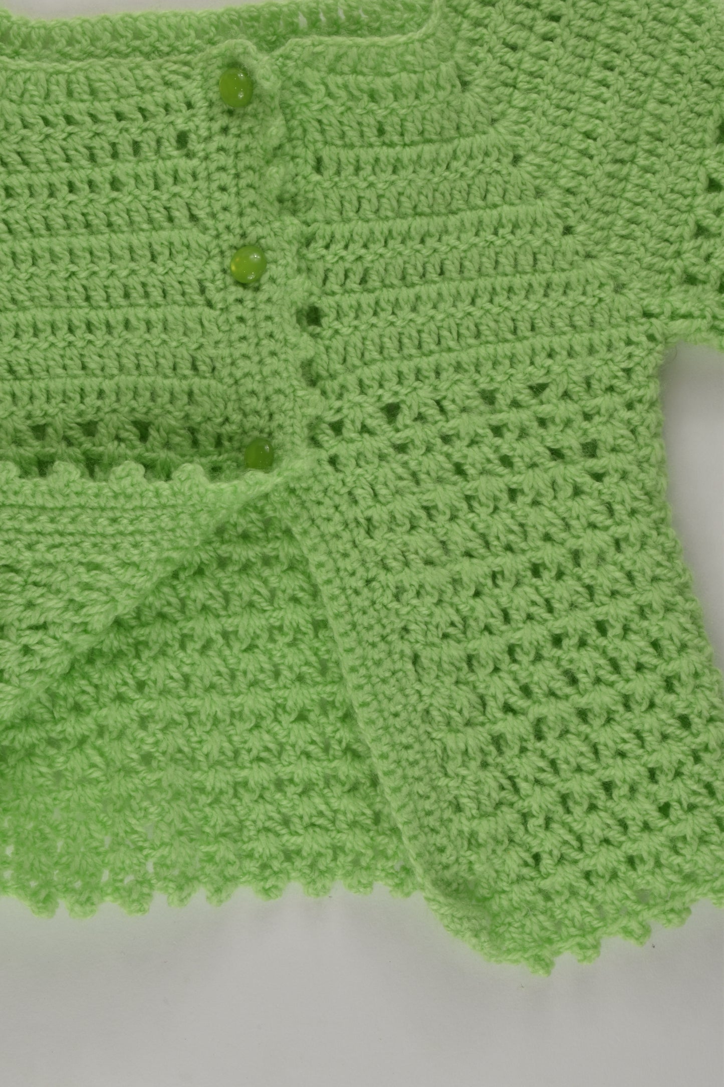 Handmade Size approx 0 Knit Cardigan