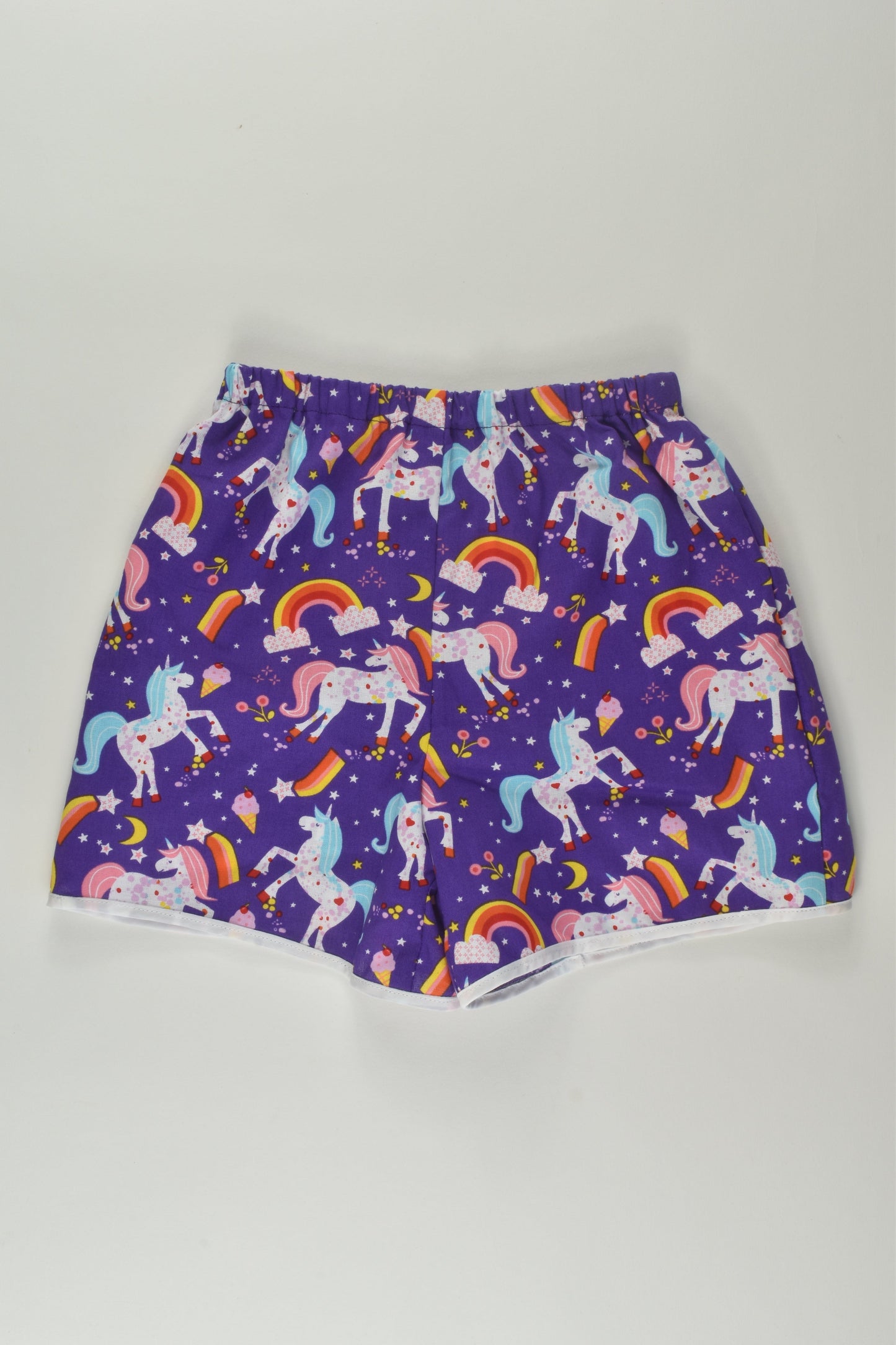 Handmade Size approx 3 Unicorn Shorts